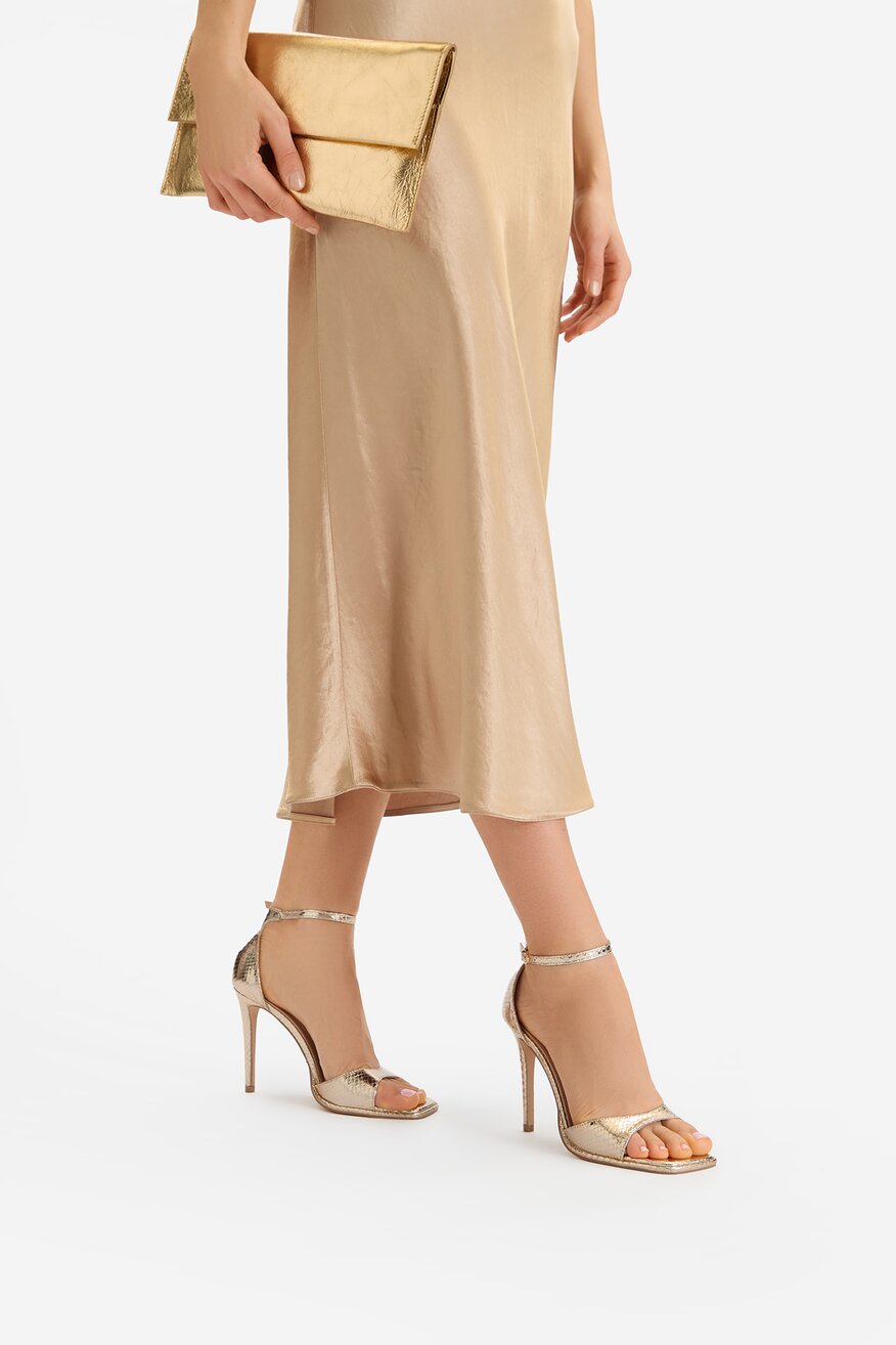 DeeZee - Sandały na szpilce - 5906751871874