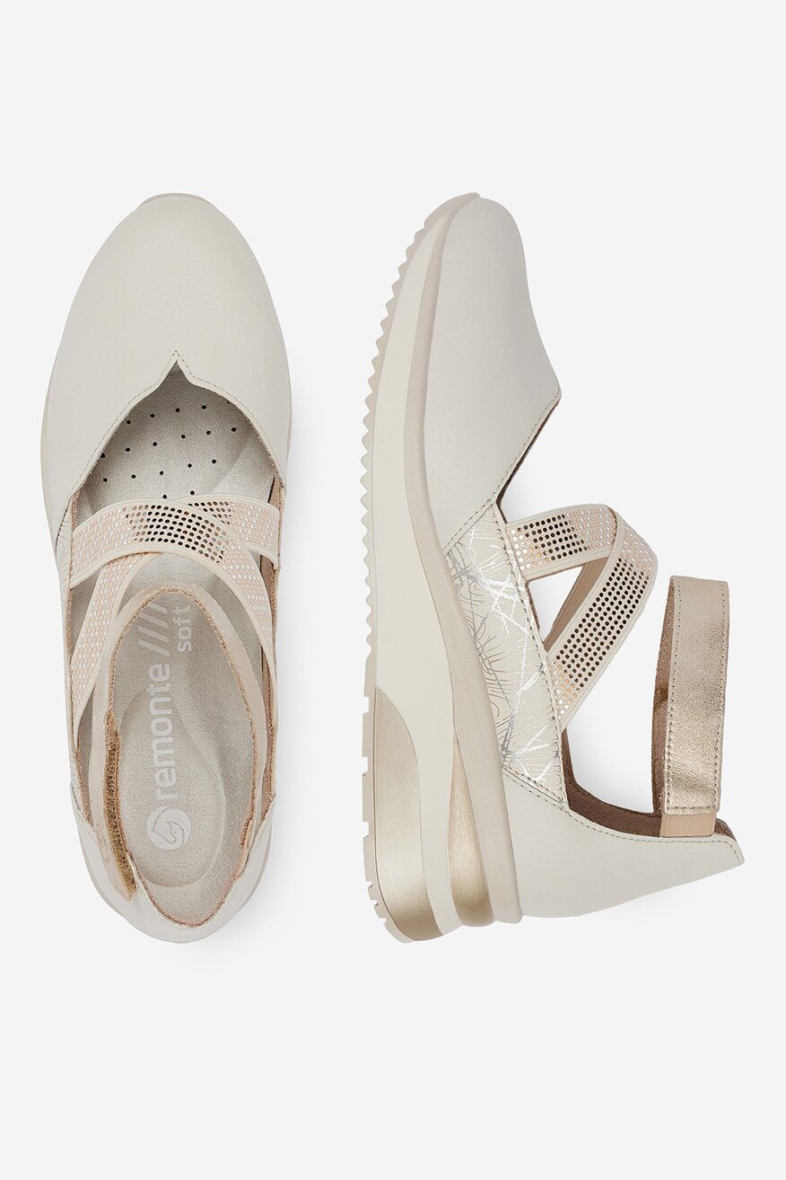 
                Remonte - Sandały na koturnie - 2230074027308