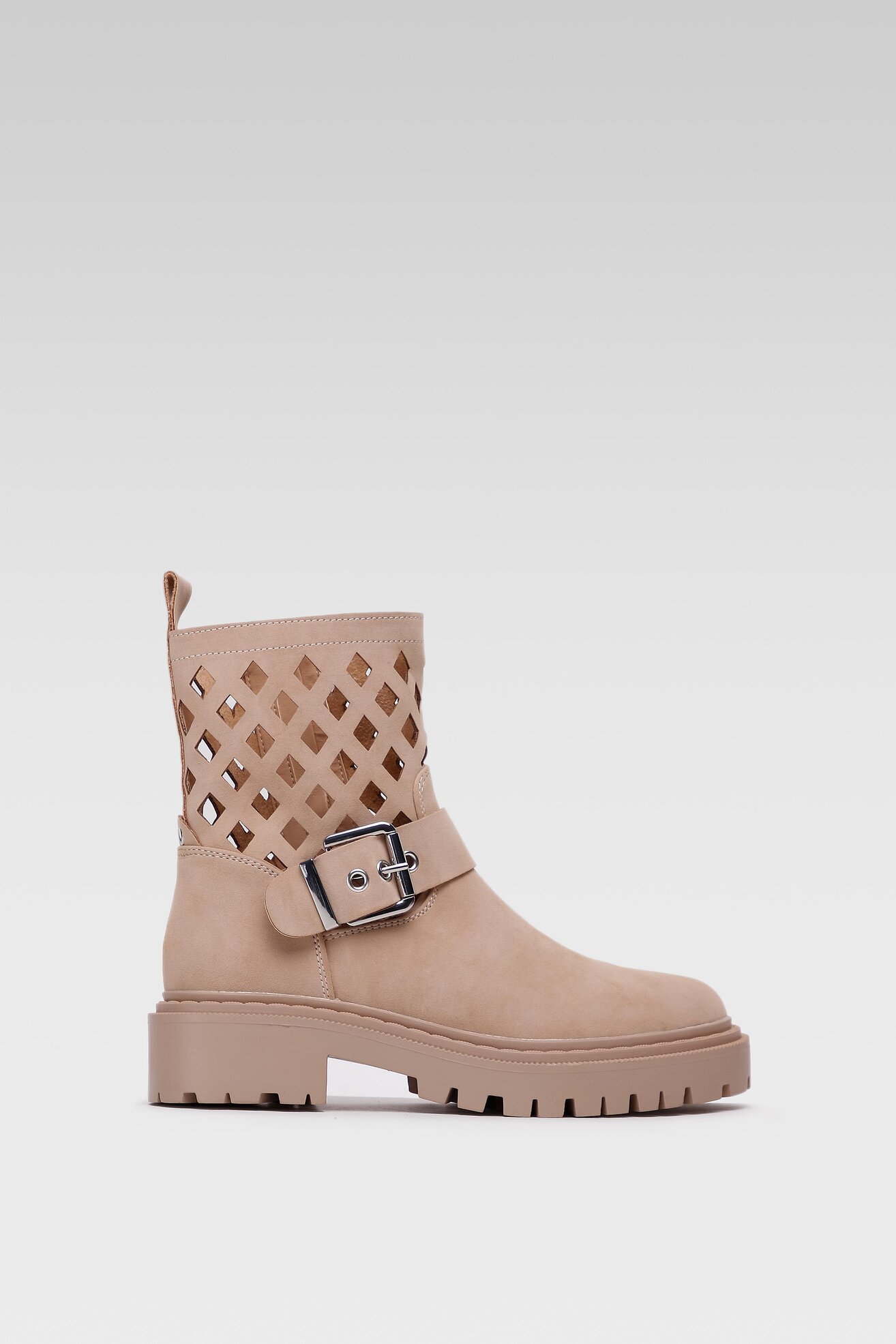 Botki Quazi WS5618-09 Beżowy