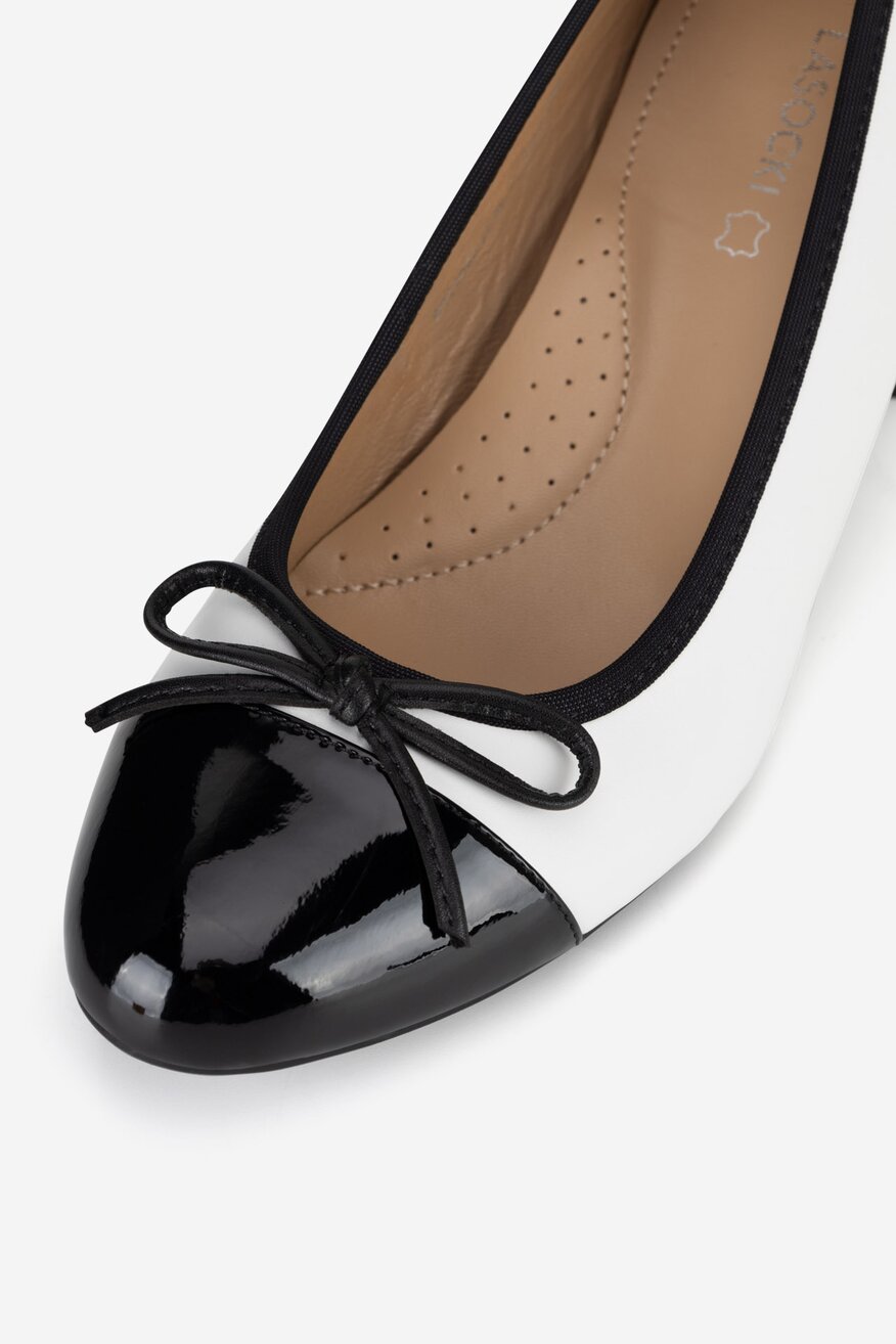 Pantofi cu toc Lasocki ALB - 5903698116747