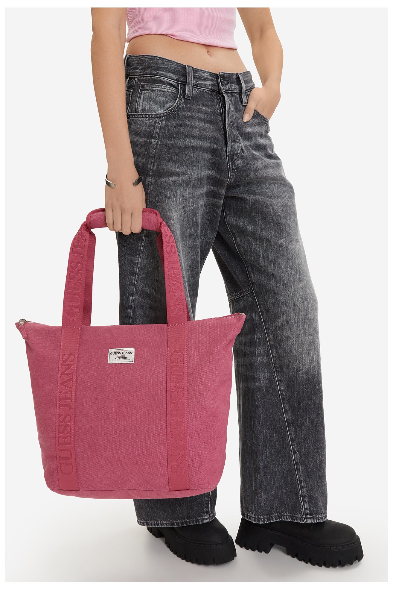 Сумка З Ремінцем GUESS JEANS CWBEO-GUESS-B-016-09 РОЖЕВИЙ