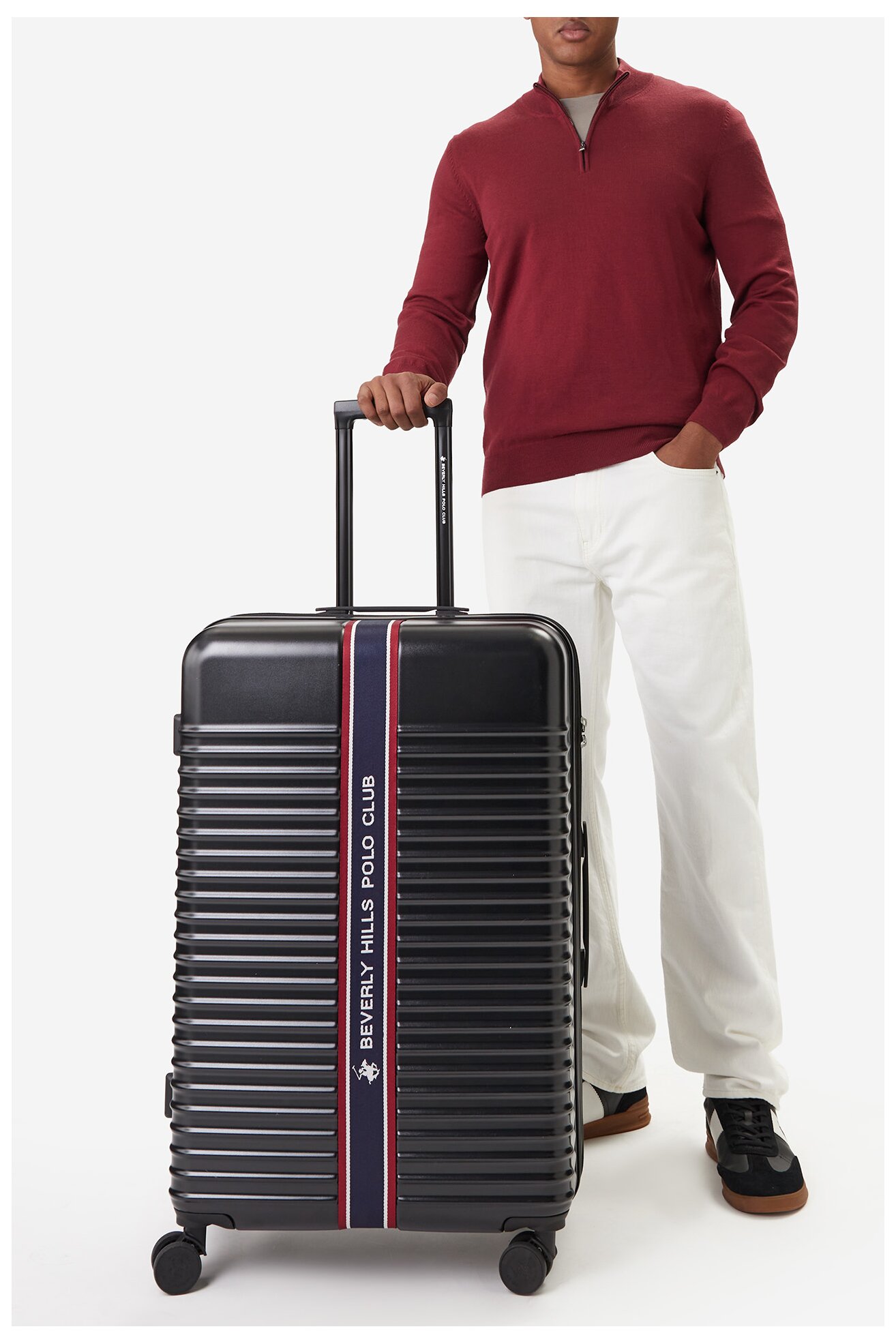 Куфар Beverly Hills Polo Club CEO-BHPC-L-005-08-BLACK ЧЕРЕН