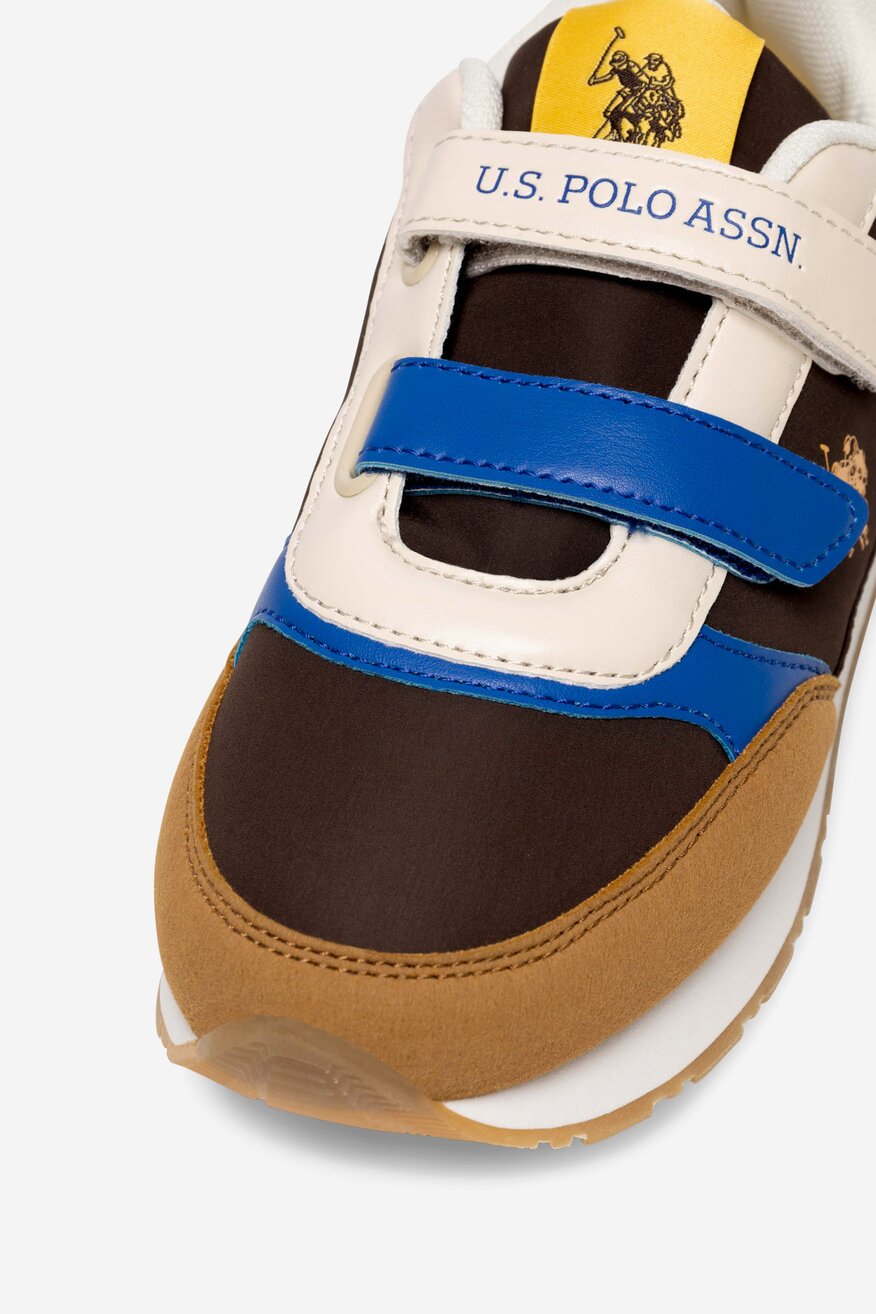 
                Сникърси U.S. POLO ASSN. ТЪМНОКАФЯВ - 5905588414278