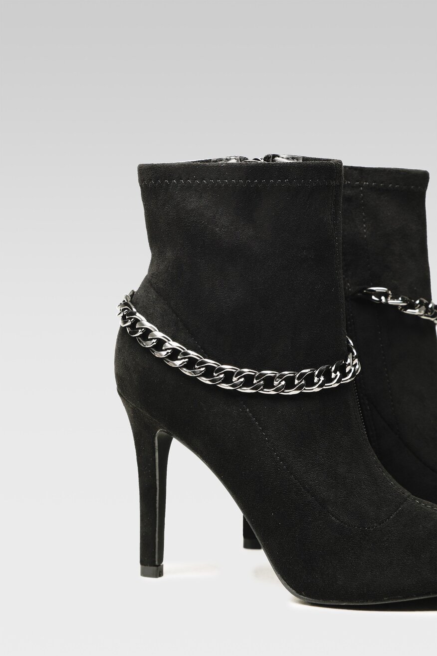 DeeZee - Botki peep toe - 5904248191351