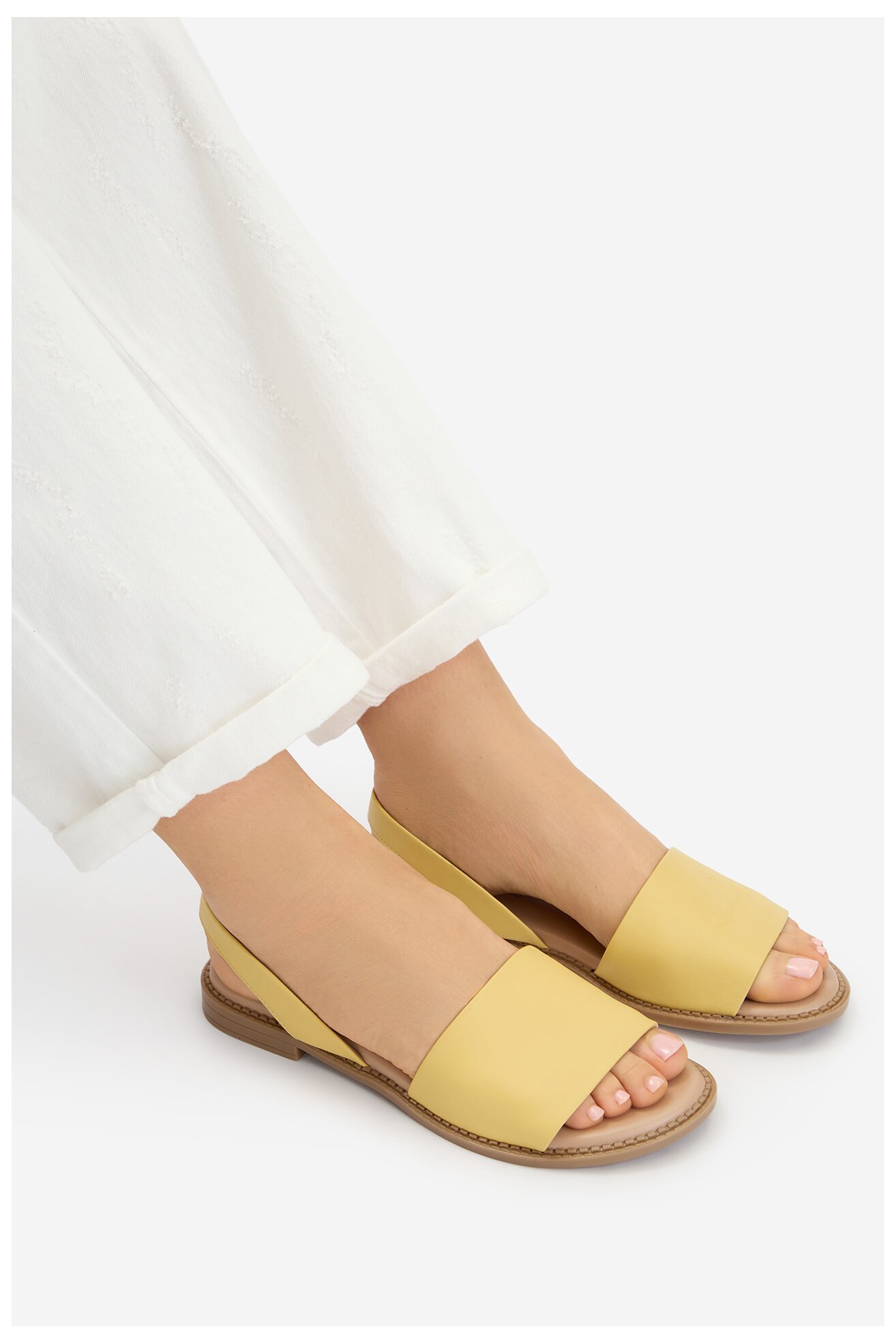 Сандалі Lasocki CEO-EST-AFIONA-17 СВІТЛО-ЖОВТИЙ