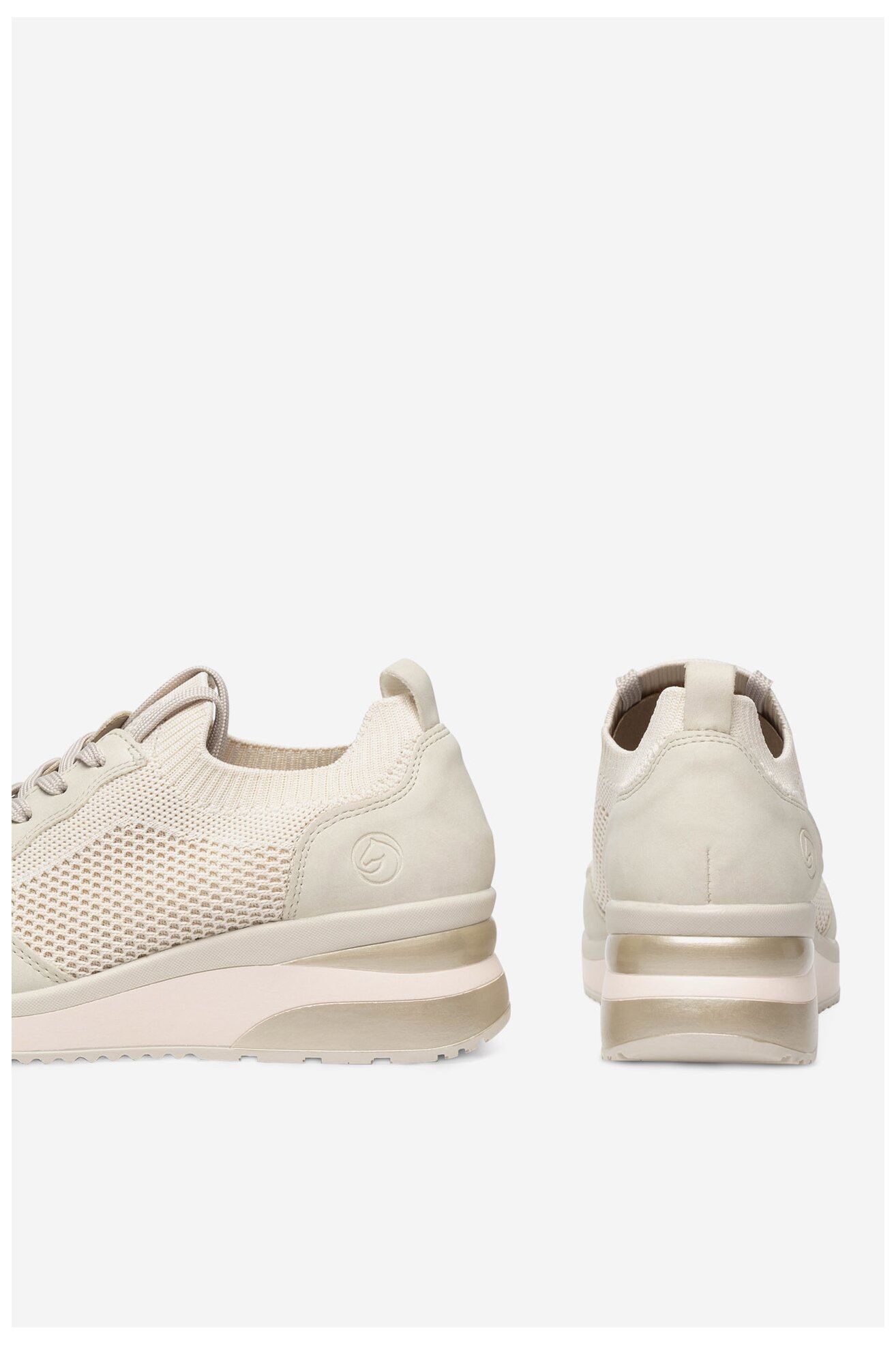 Sneakers Remonte D2406-60 Beżowy