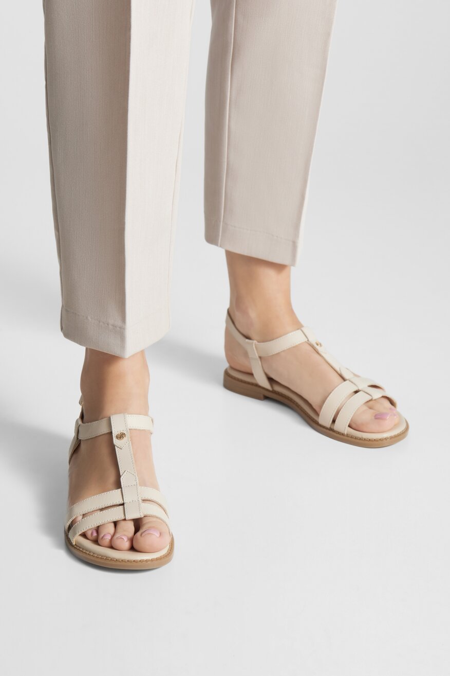 
                Lasocki - Sandały skórzane - 5905588653325