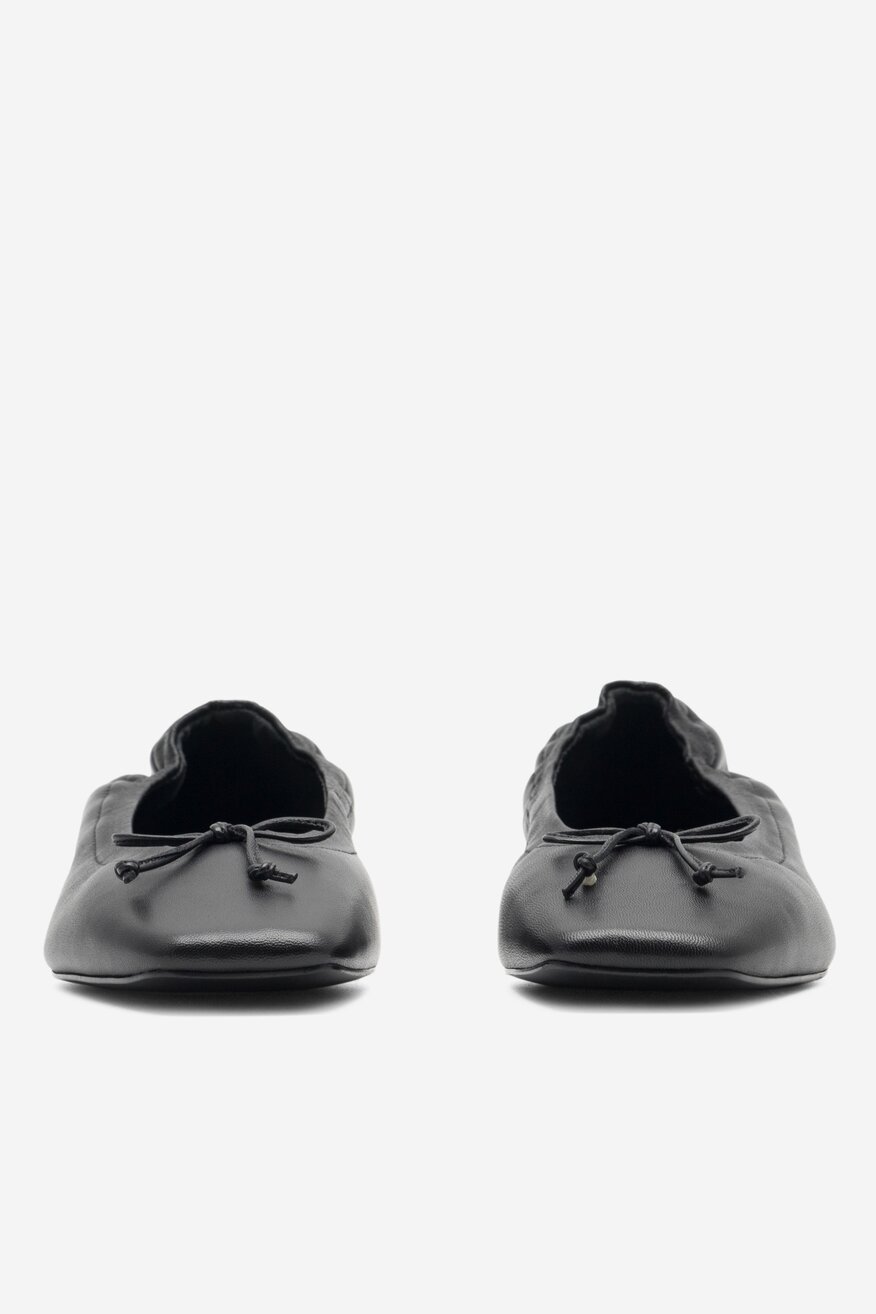 Gino Rossi - Skórzane baleriny - 5904862794426