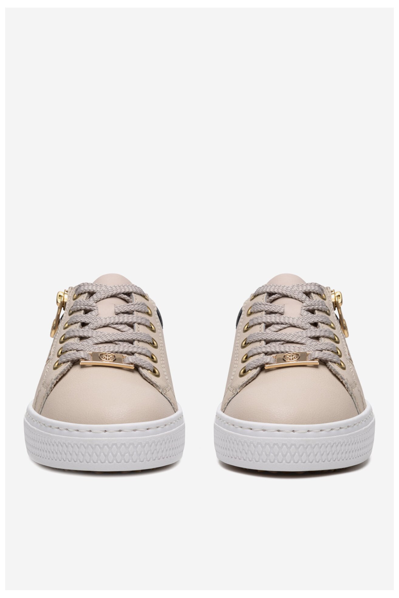 Sneakers Rieker L59A1-60 Beżowy jasny