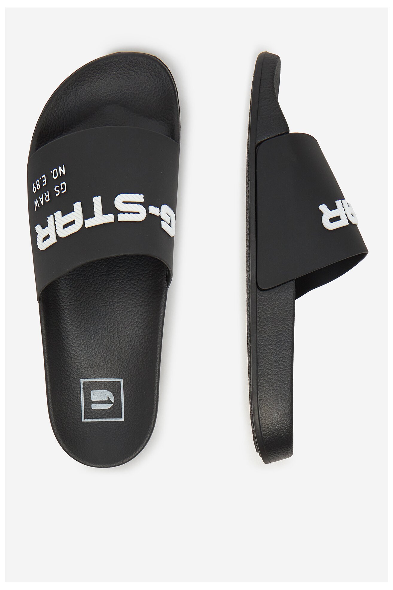 Uszodai papucs G-STAR RAW SS25-3C096-W FEKETE