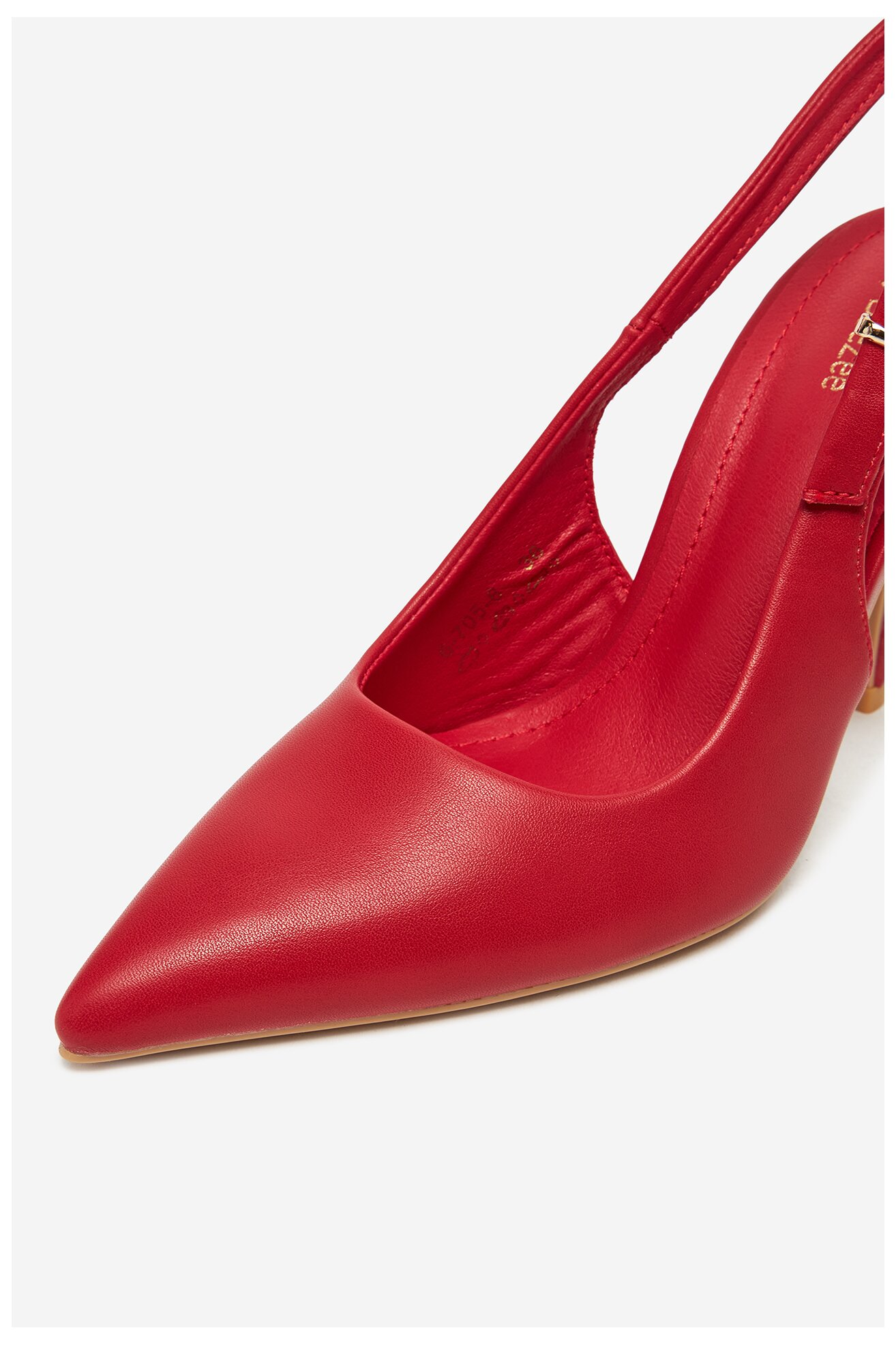 Pantofi cu toc DeeZee 6-705-8 ROŞU