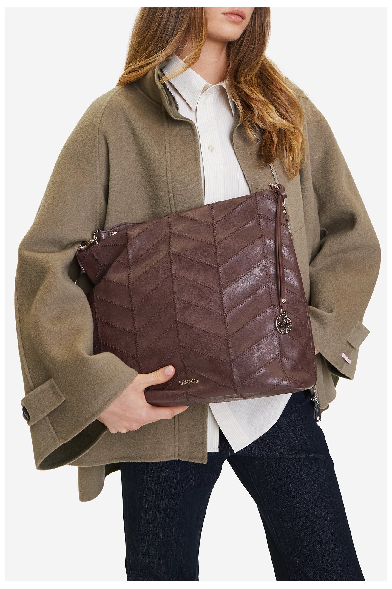 Torba Lasocki LSK-K-020-06 BRAON