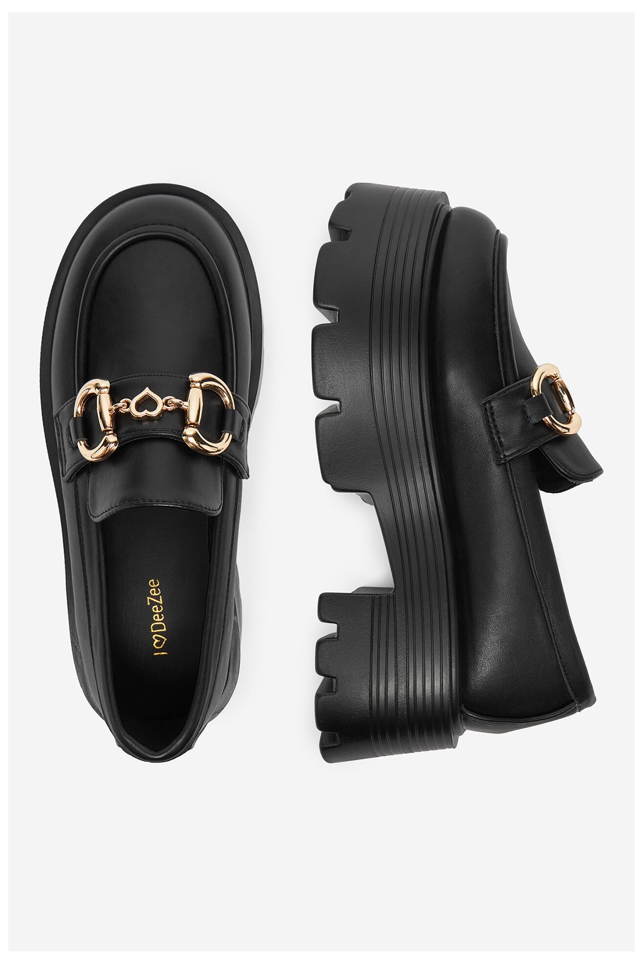 Mokasyn DeeZee 23106-1 Czarny