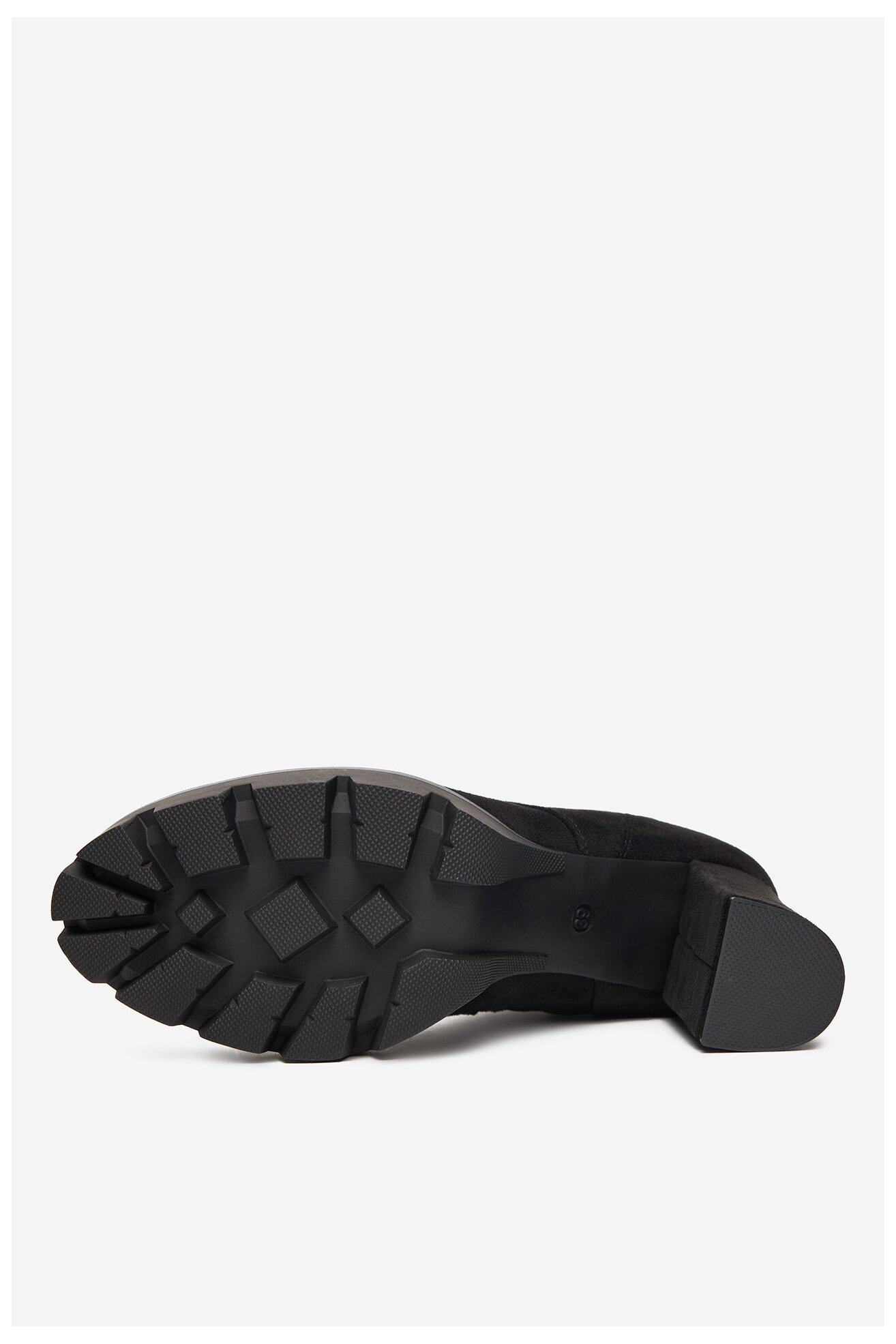 Trzewiki DeeZee 23756-4-BLACK SU Czarny