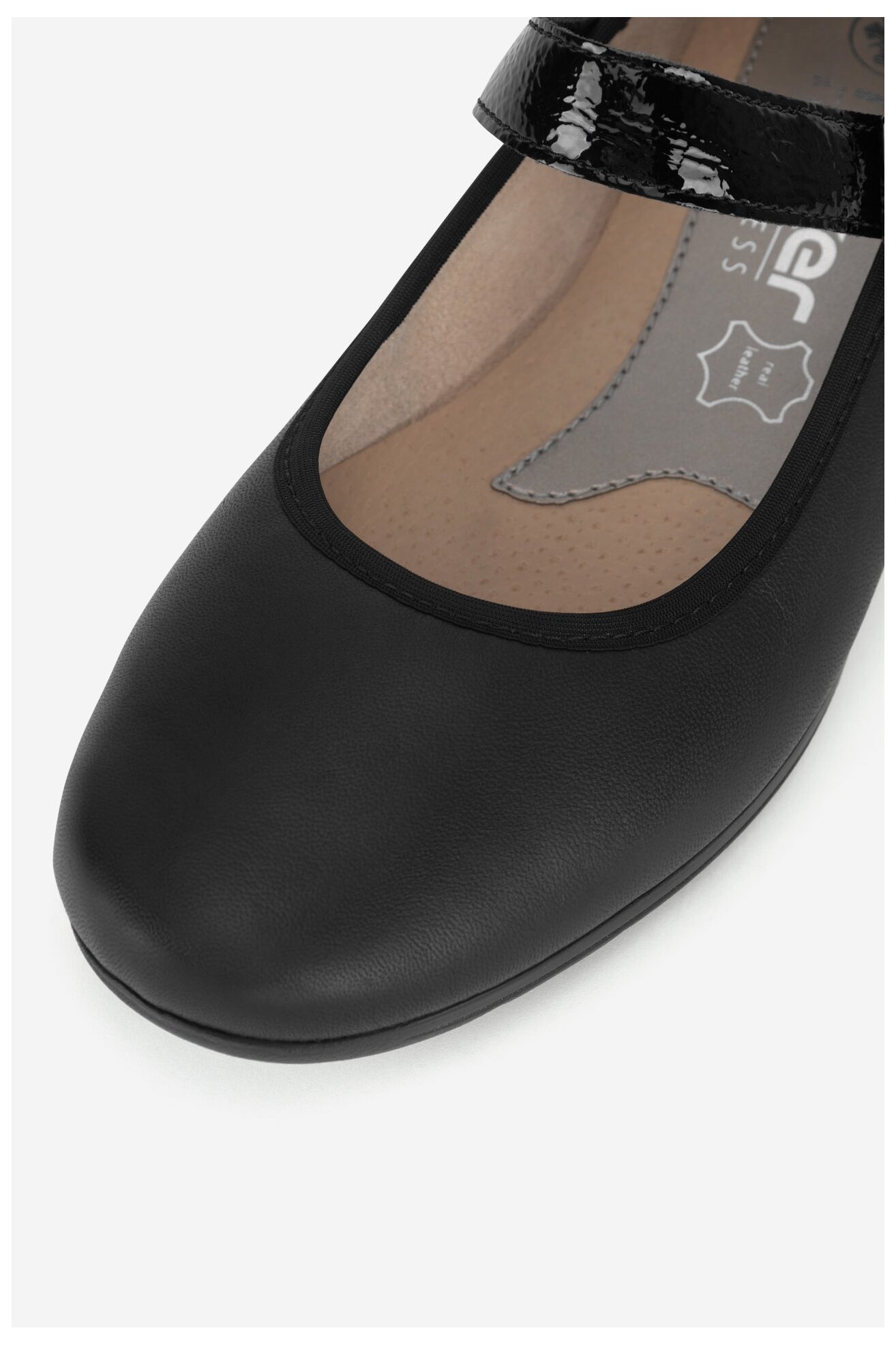 Балетки Rieker L9352-00 ЧОРНИЙ