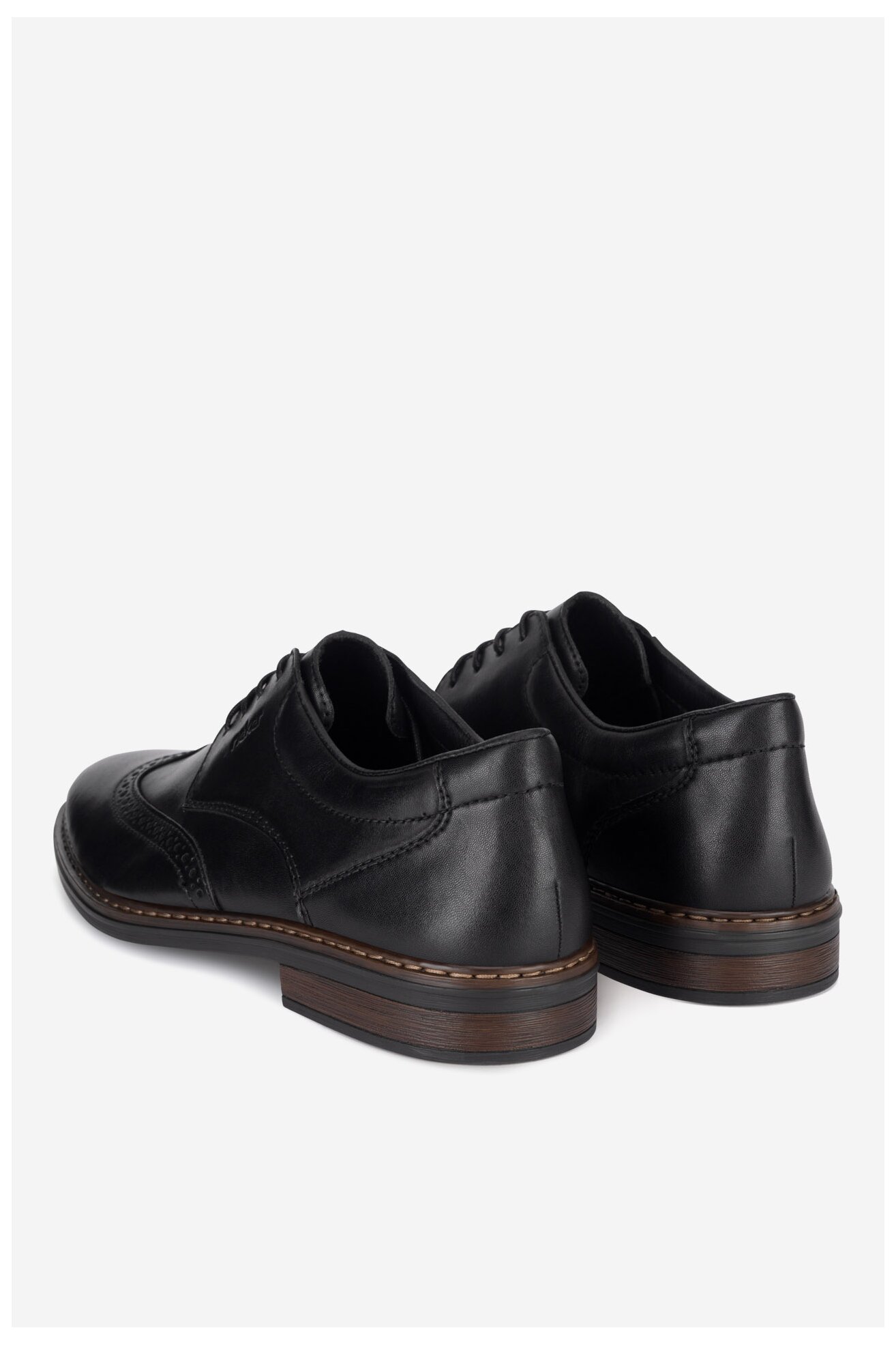 Półbuty Rieker 17620-00 Czarny