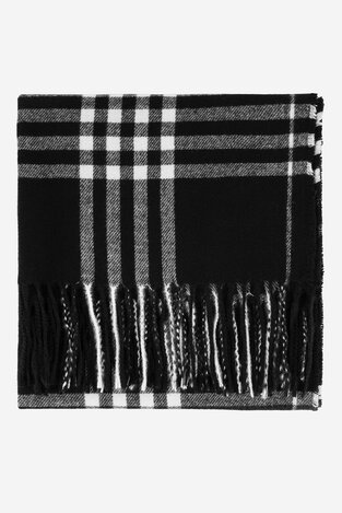 Ženski šal Jenny Fairy 4W4-009-AW24 CRNA