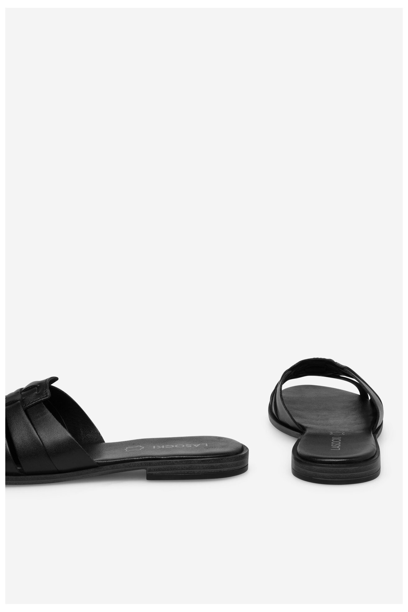 Klapki Lasocki WI23-AGA-09 Czarny