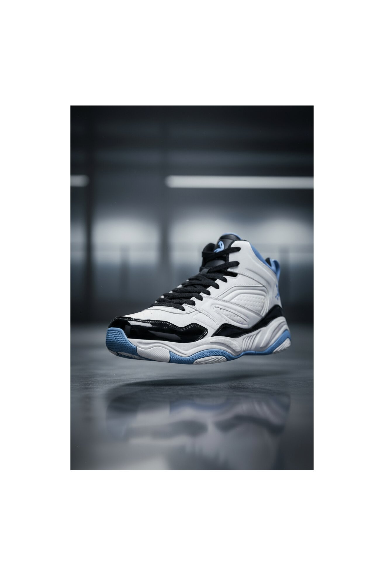 Obuwie sportowe SHAQ CEO-SHAQNOTIZE AQ95000M-WBL Biały