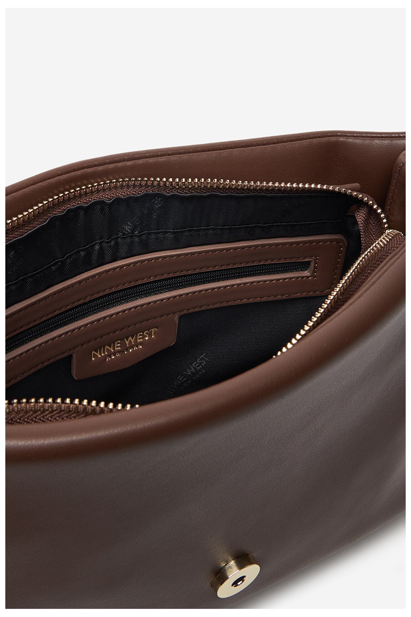 Kézitáska NINE WEST CEO-CHARLOTTE-S22560-5 SÖTÉTBARNA