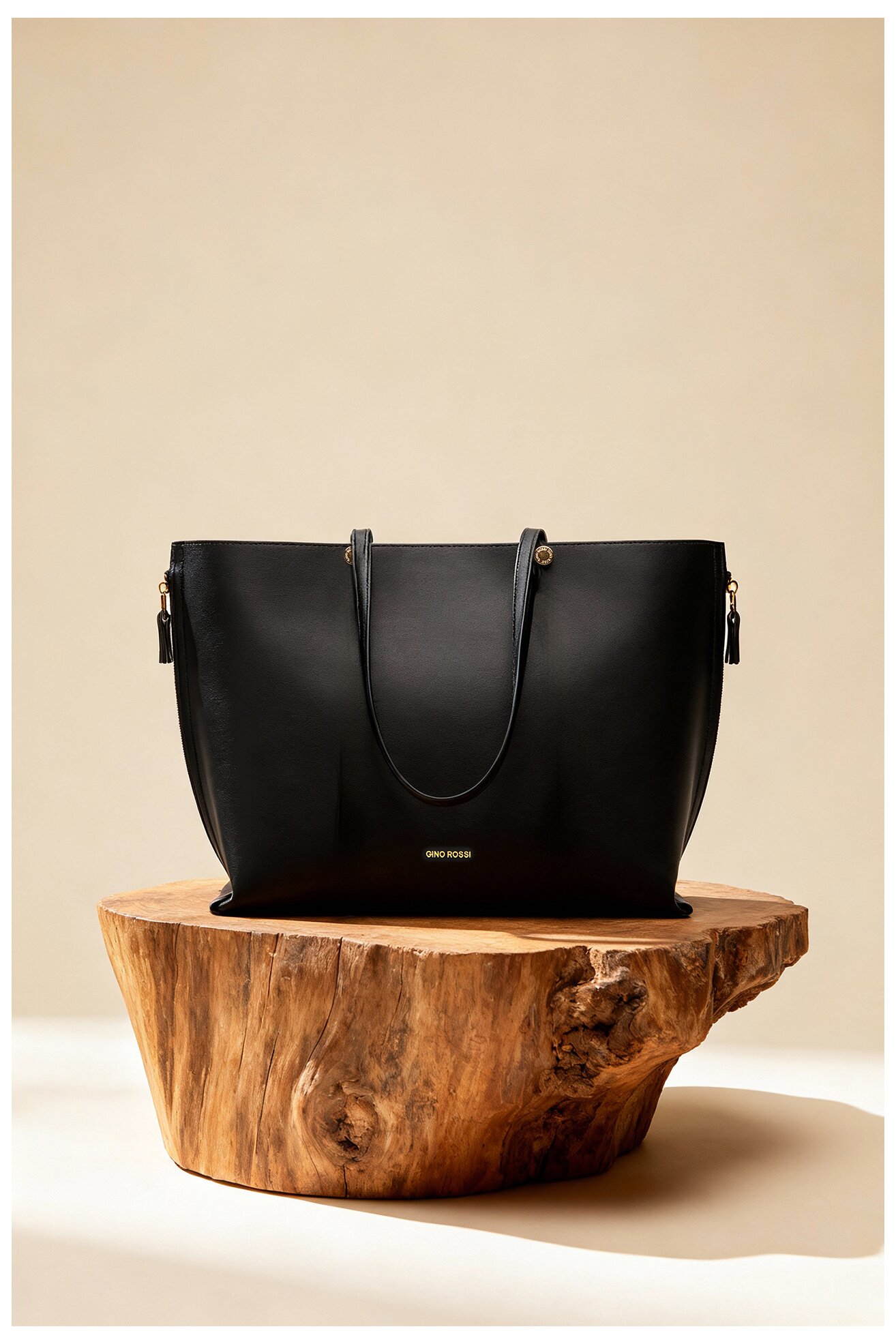 Geantă de mână Gino Rossi WEN-2 NEGRU