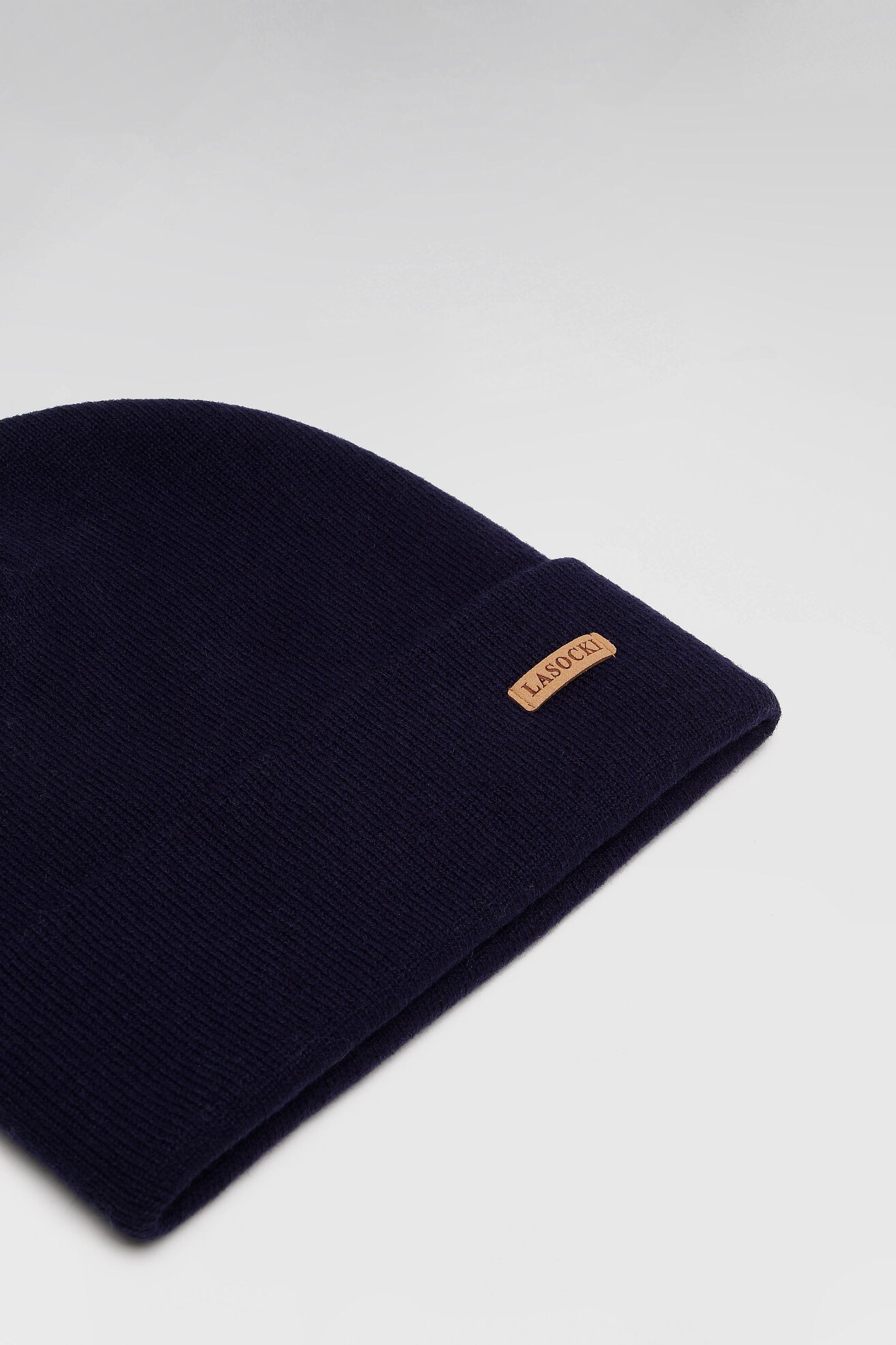 Czapka męska Lasocki 2M3-004-AW21 Granatowy