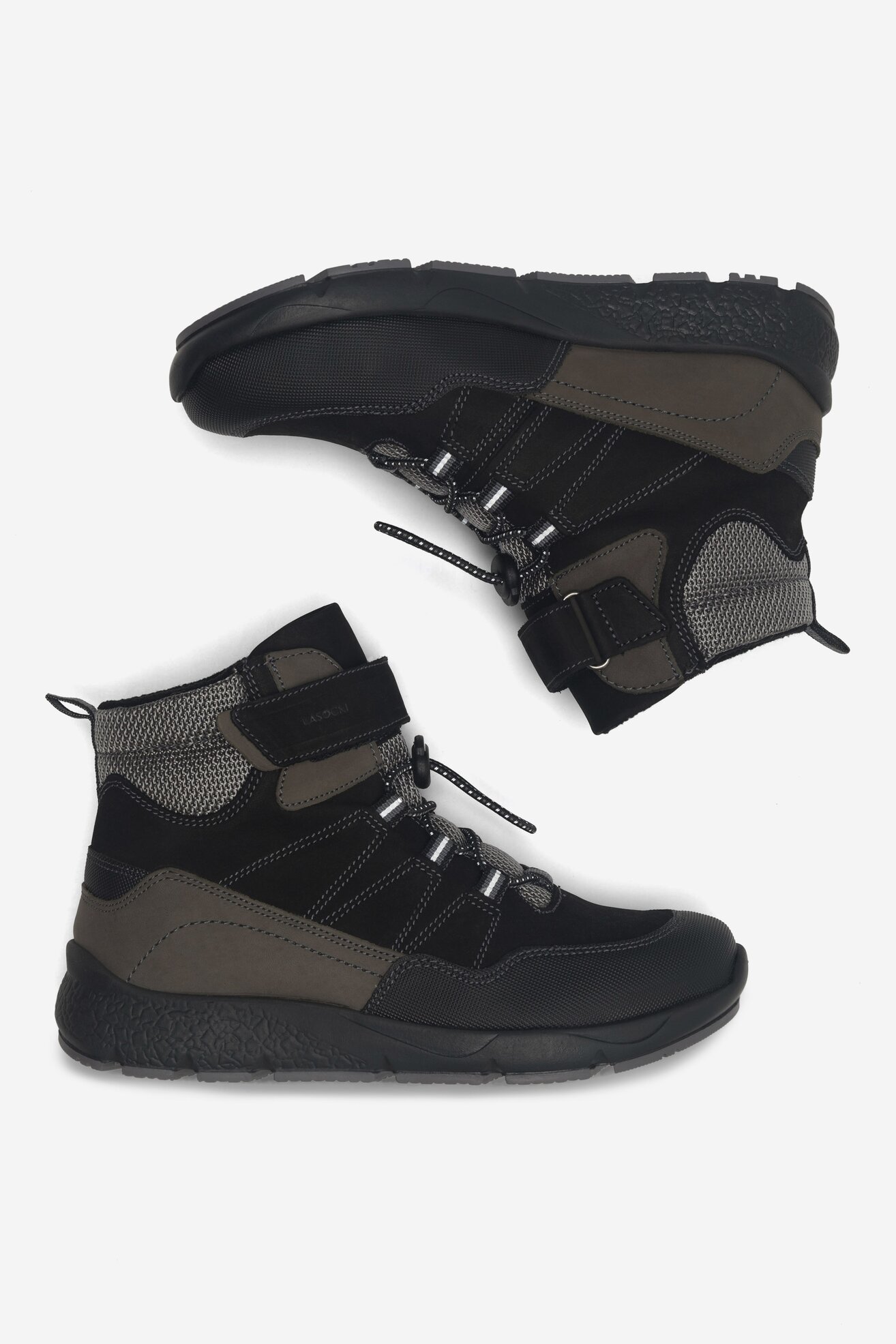 Šněrovací vyšší obuv Lasocki Young CEO-BI12-SAM-06(V)CH ČERNÁ