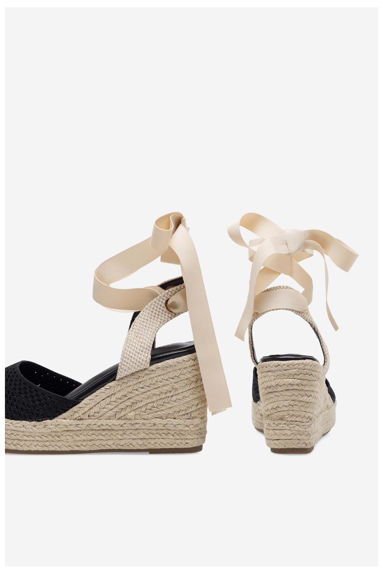 Espadryle DeeZee WS2509-001 Czarny