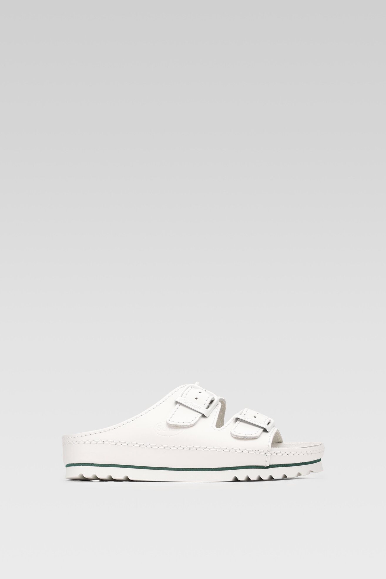 Klapki Scholl F21528 AIR BAG MED 1065 Biały