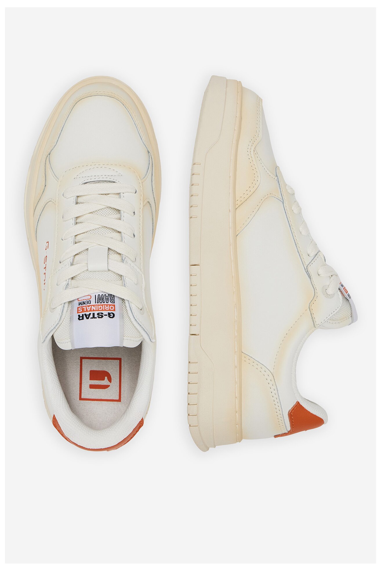 Сникърси G-STAR RAW V5-10505 БЯЛ