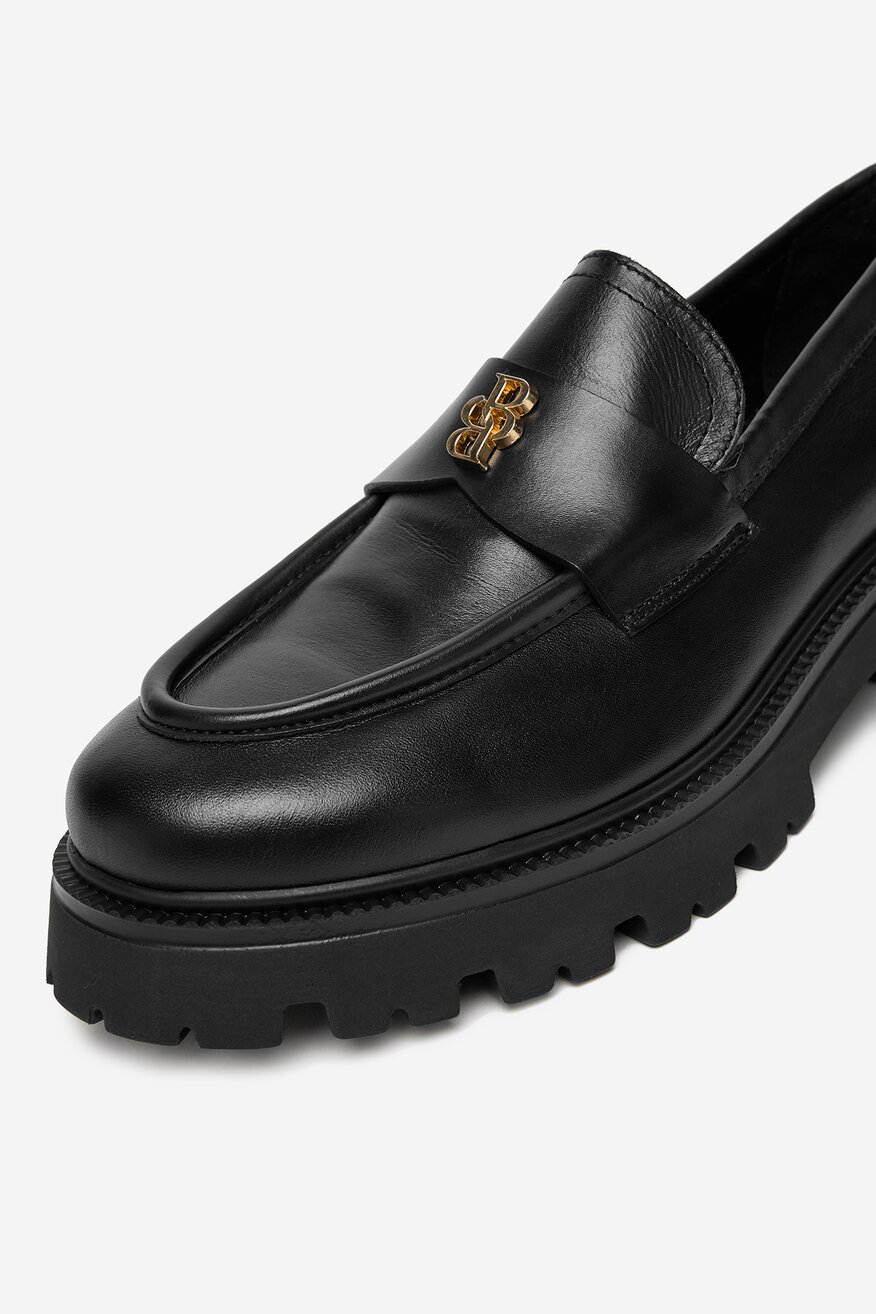 Badura - Loafersy skórzane - 5906751342022