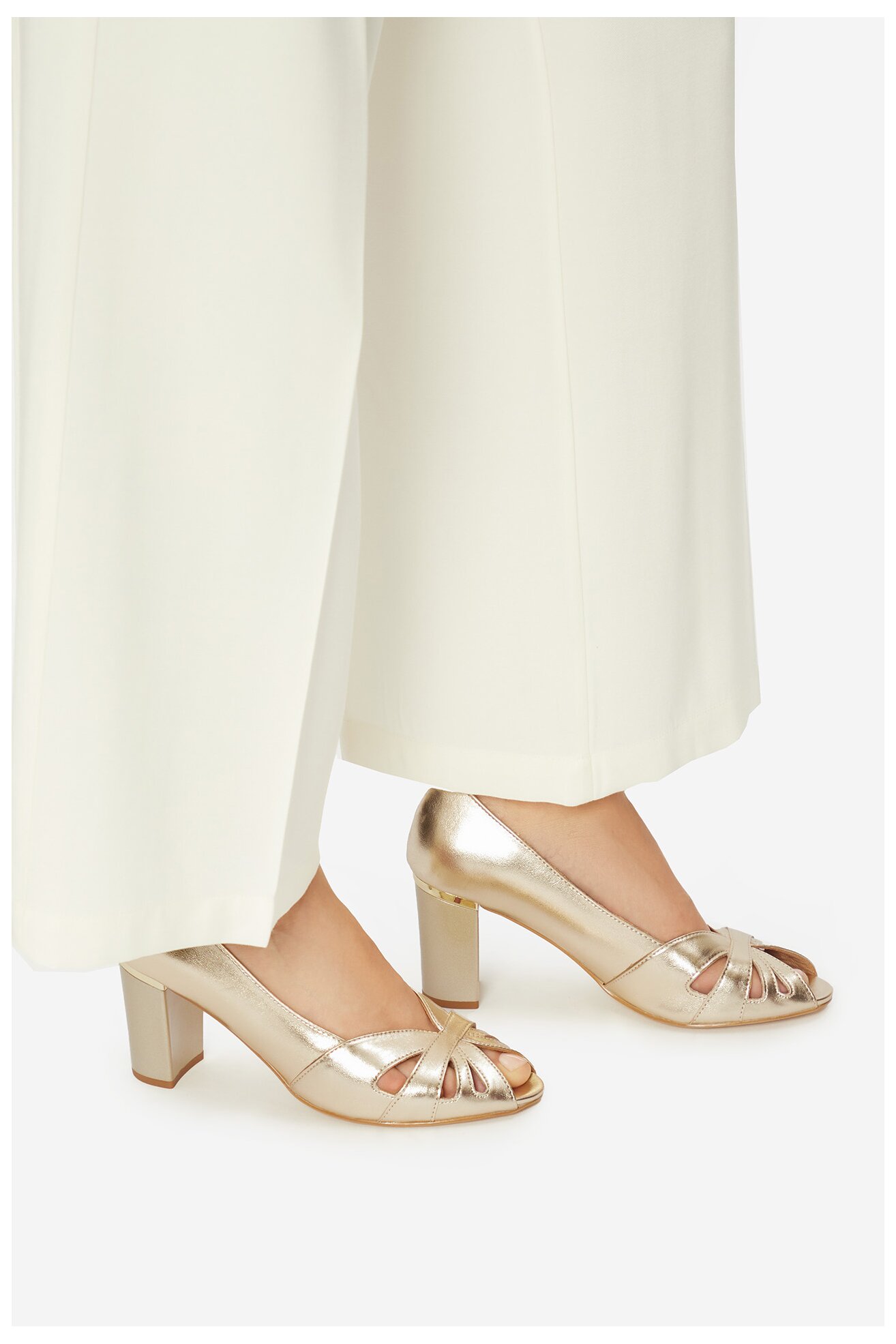 Sandály Lasocki WYL3267-8Z ZLATÁ