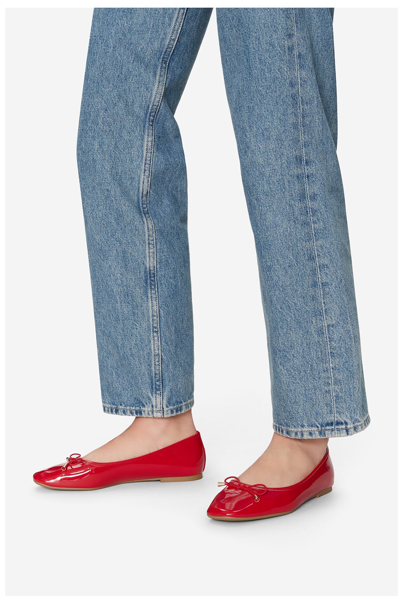 Baleriny Jenny XSFD24-0301-02 Czerwony