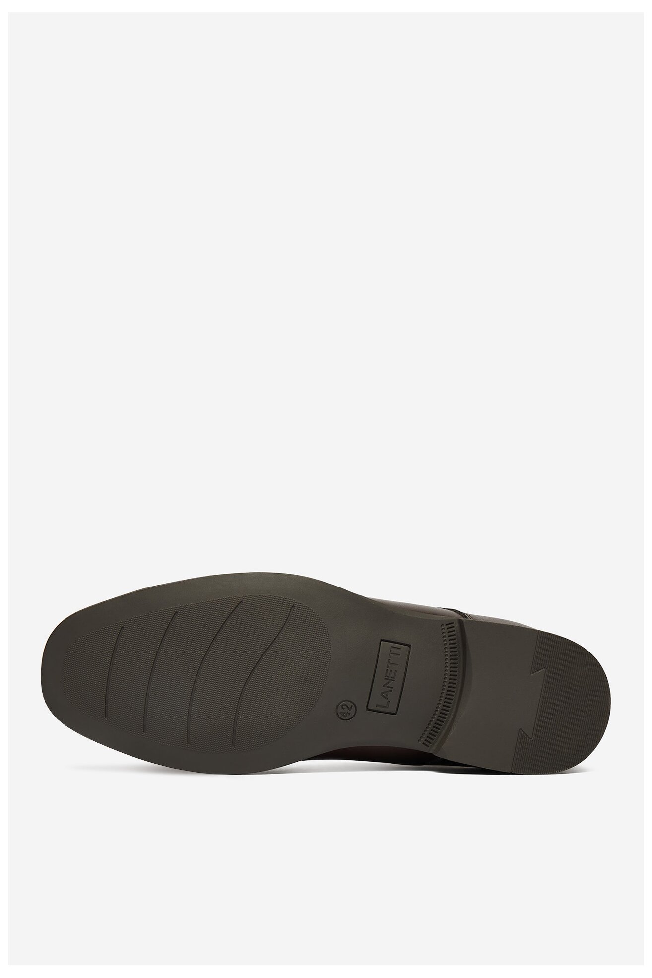 Półbuty Lanetti MYL8507-4 Brązowy