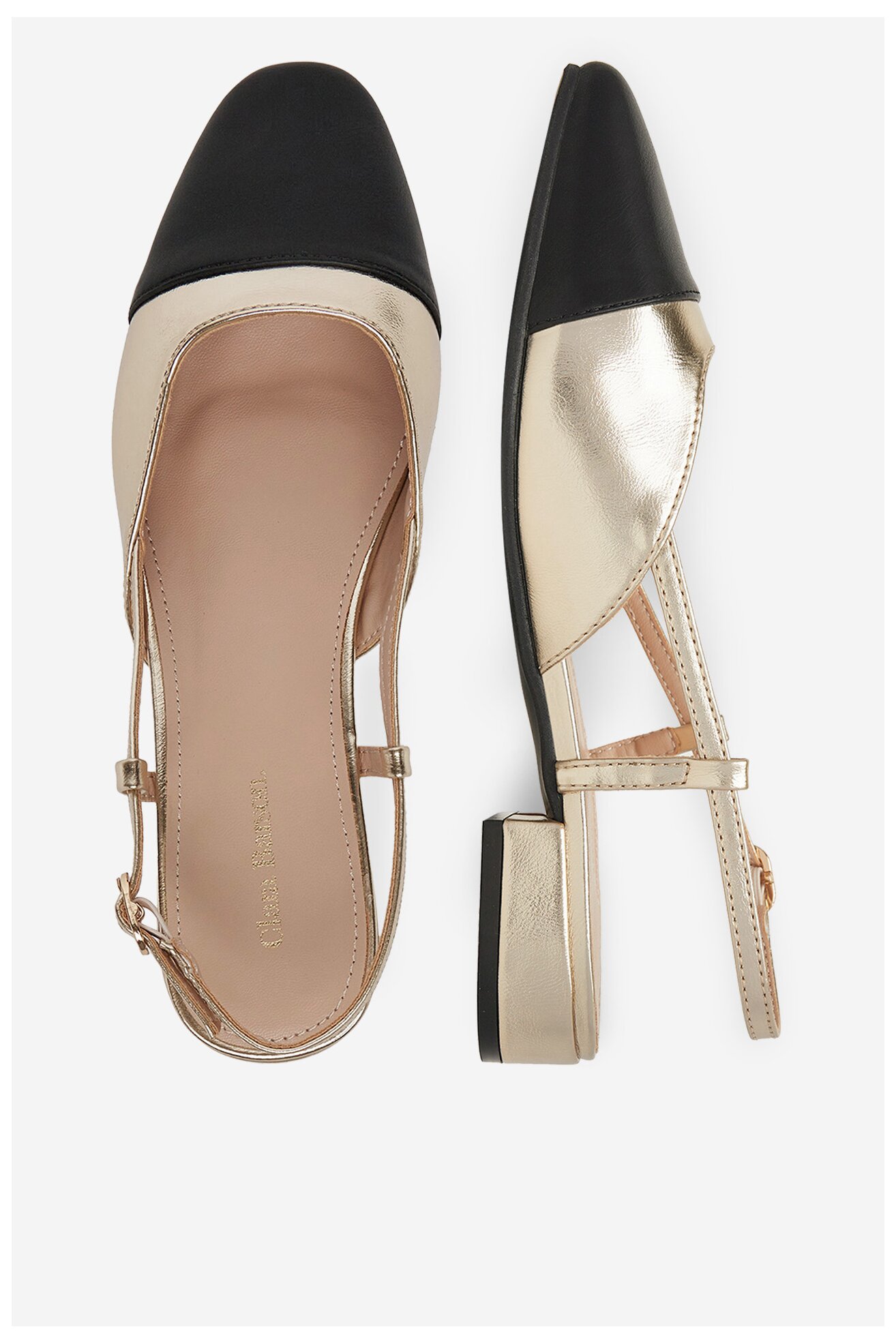 Lodičky Clara Barson WS24040-04 ZLATÁ