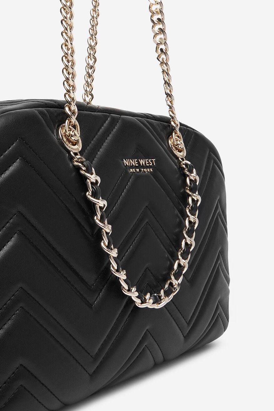 Дамска чанта NINE WEST ЧЕРЕН - 5906751221587