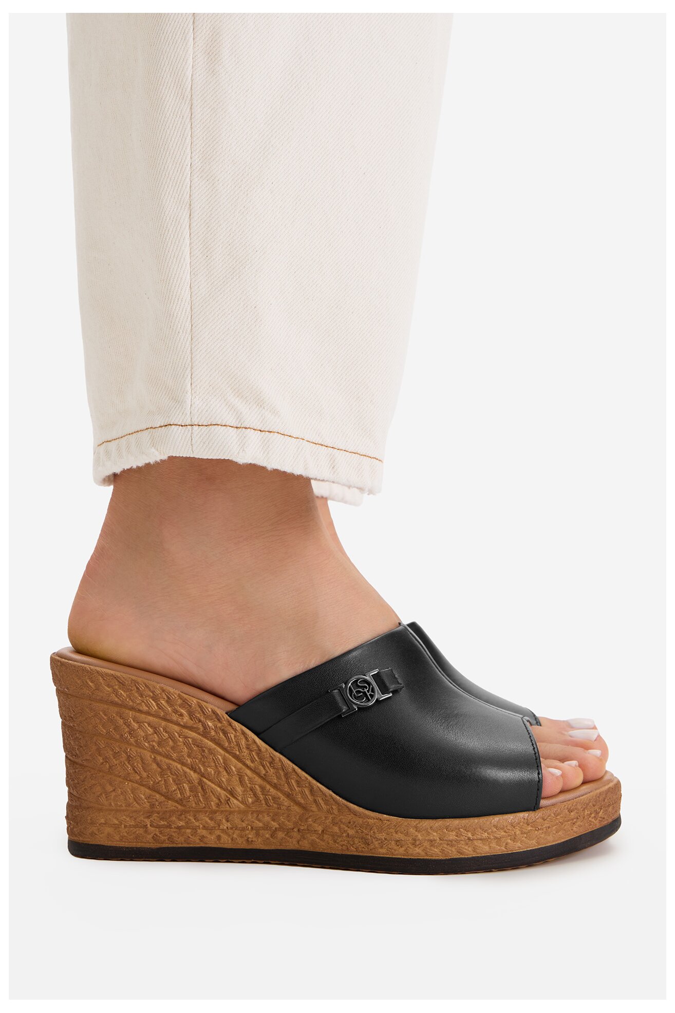 Шльопанець Lasocki CEO-WI23-283-13 ЧОРНИЙ