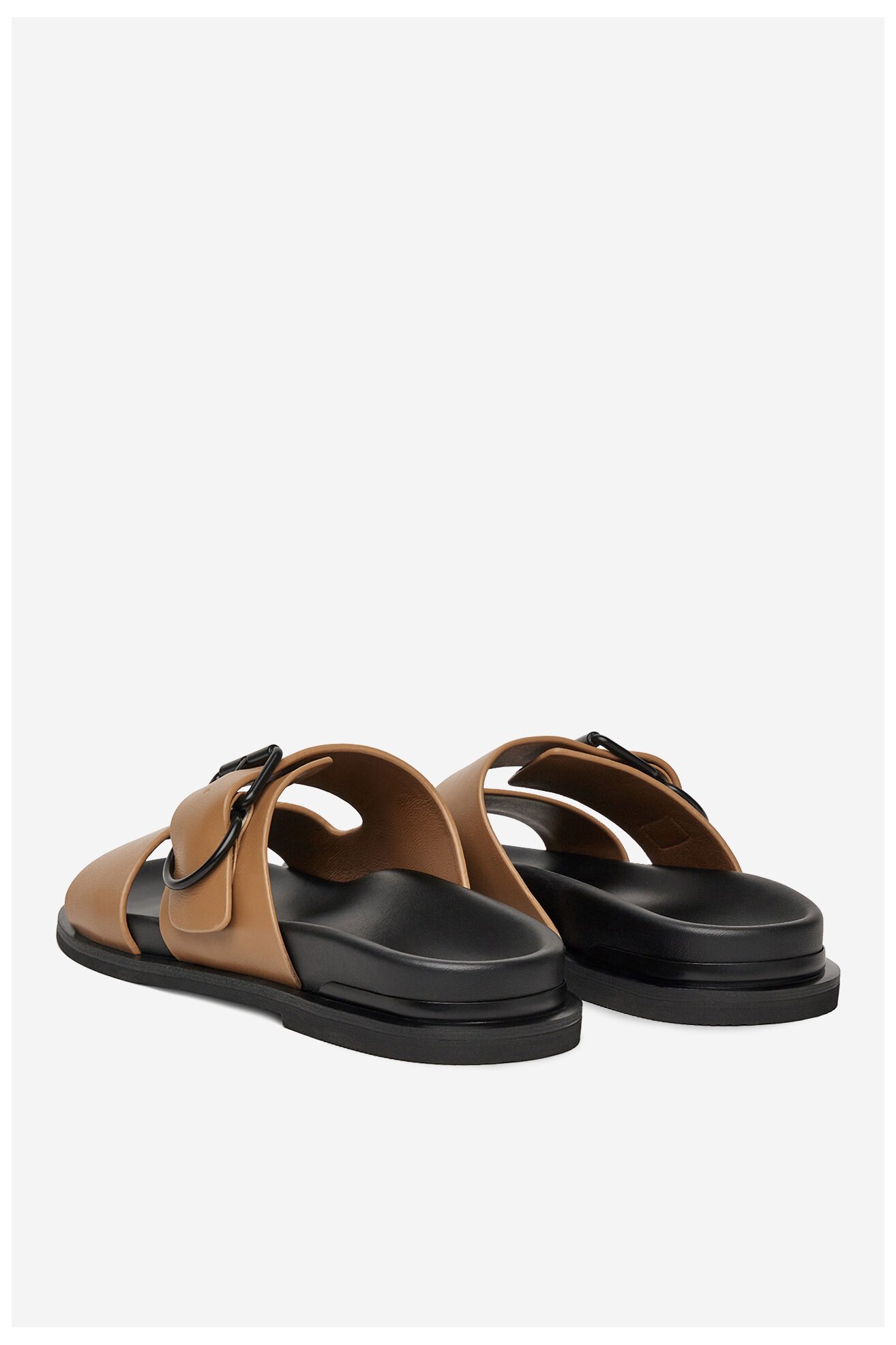 Джапанки Badura FLOWER-LT778-93 ТЪМНОБЕЖОВ