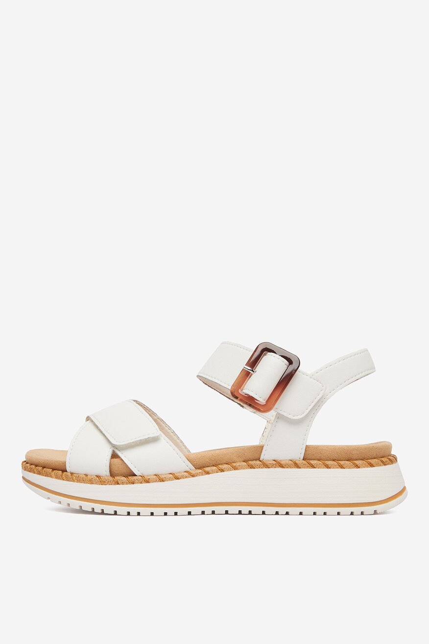 
                Remonte - Sandały skórzane - 5906751745564