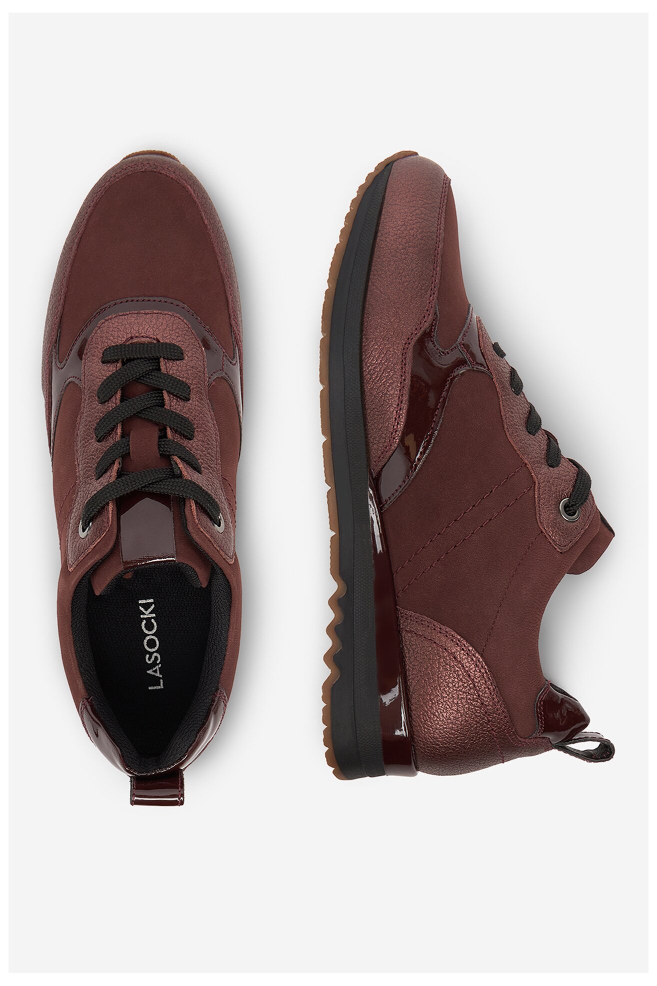 Tornacipő Lasocki CEO-WI23-GOLD-07 BORDÓ