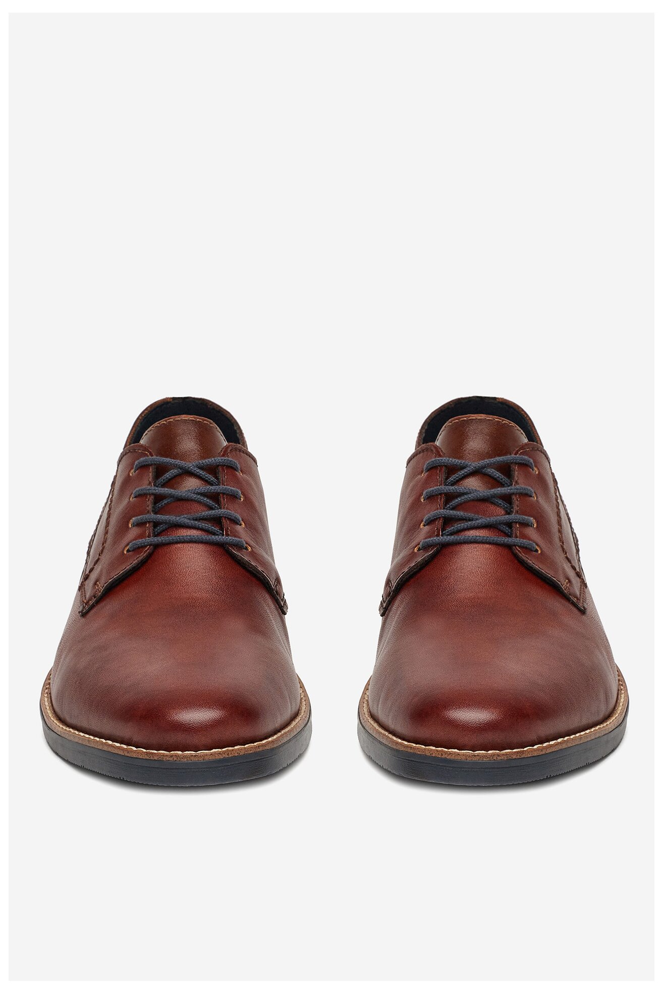 Półbuty Rieker 13519-24 Brązowy ciemny