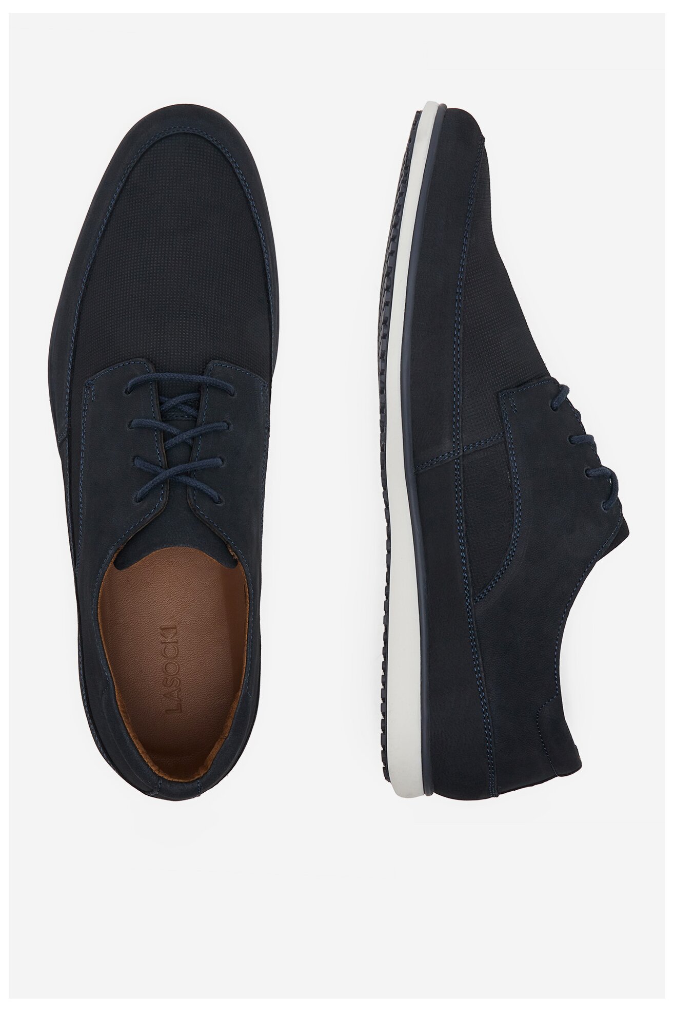 Половинки обувки Lasocki HENSON-31 MI25 КОБАЛТОВО СИНЬО