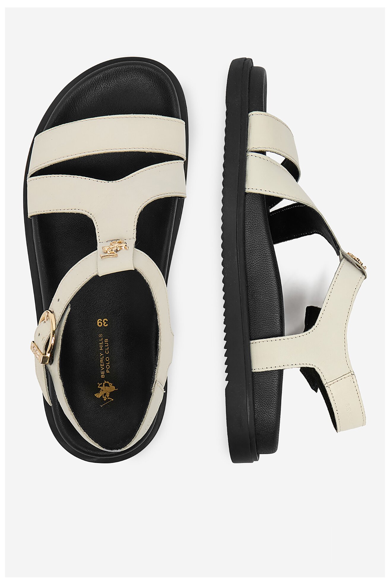 Sandały Beverly Hills Polo Club EO-WI16-SERDINIA-01 Biały