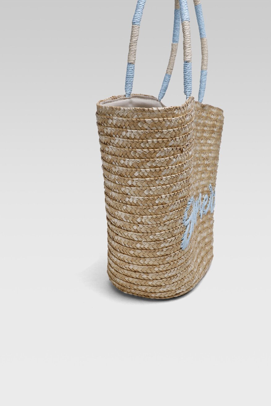 DeeZee - Torebka shopper boho beżowa - 5904248448073