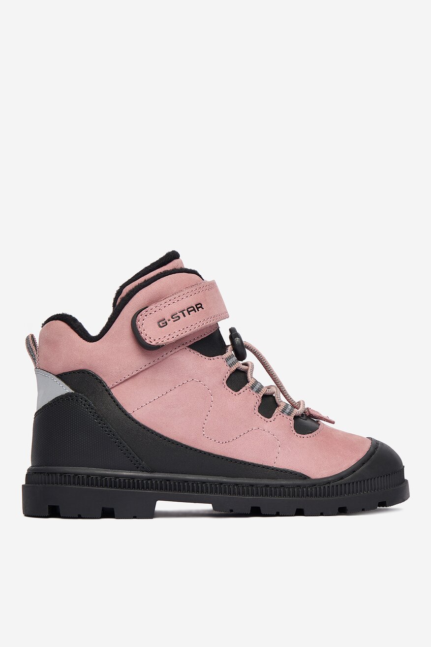 G-STAR RAW - Skórzane trzewiki na rzep - 5906751329115