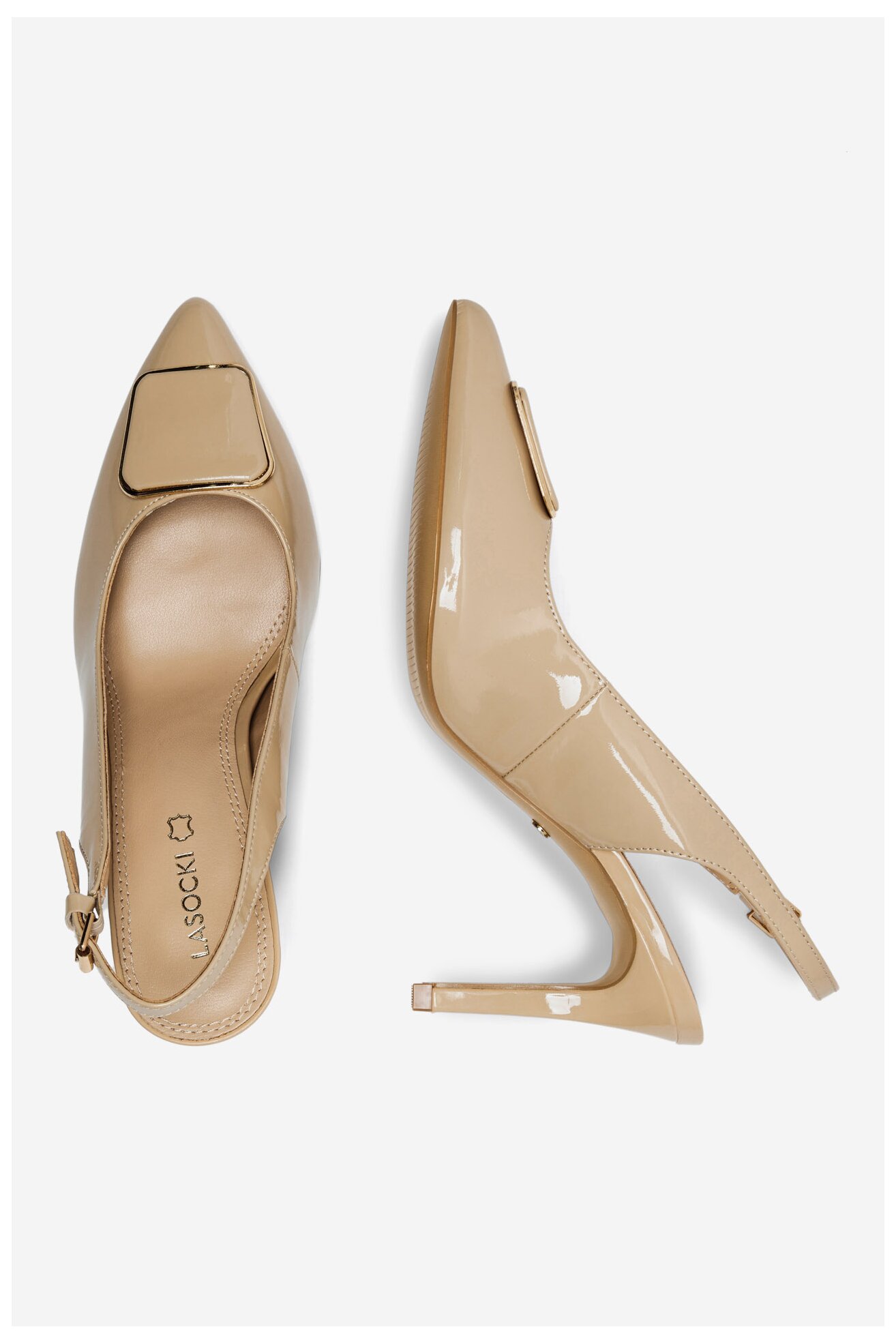 Czółenka Lasocki FEBI WFA1619-36Z Beżowy