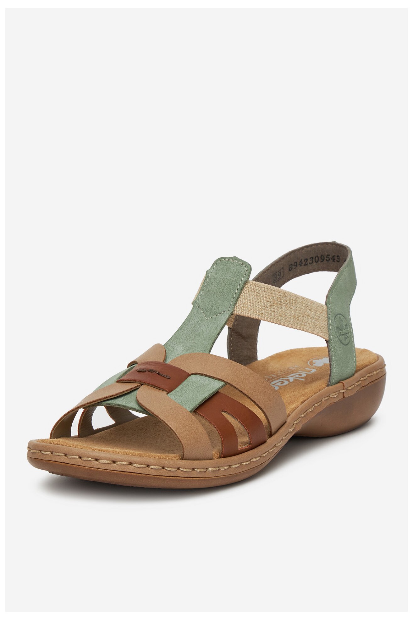 Сандали Rieker 65918-52 СВЕТЛОЗЕЛЕН