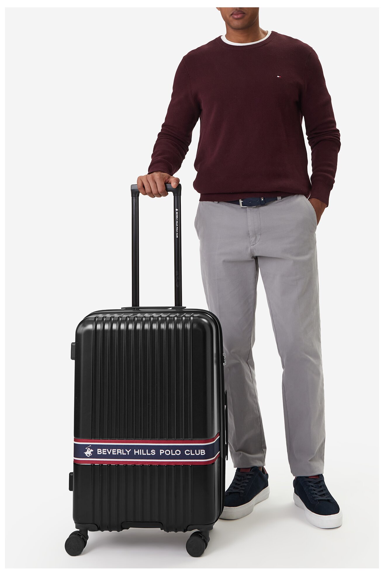 Куфар Beverly Hills Polo Club CEO-BHPC-M-005-08-BLACK ЧЕРЕН