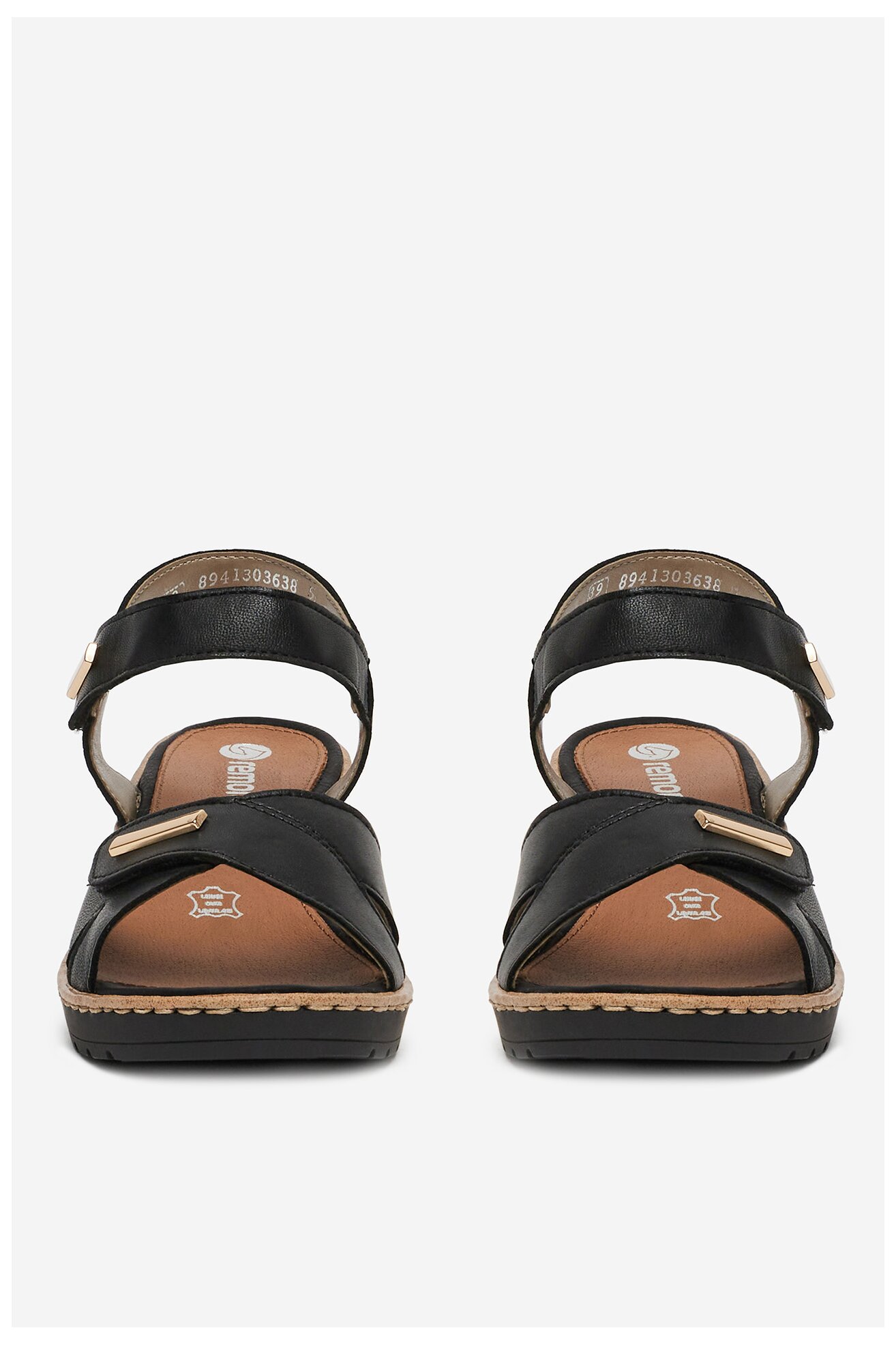 Sandały Remonte R6266-00 Czarny