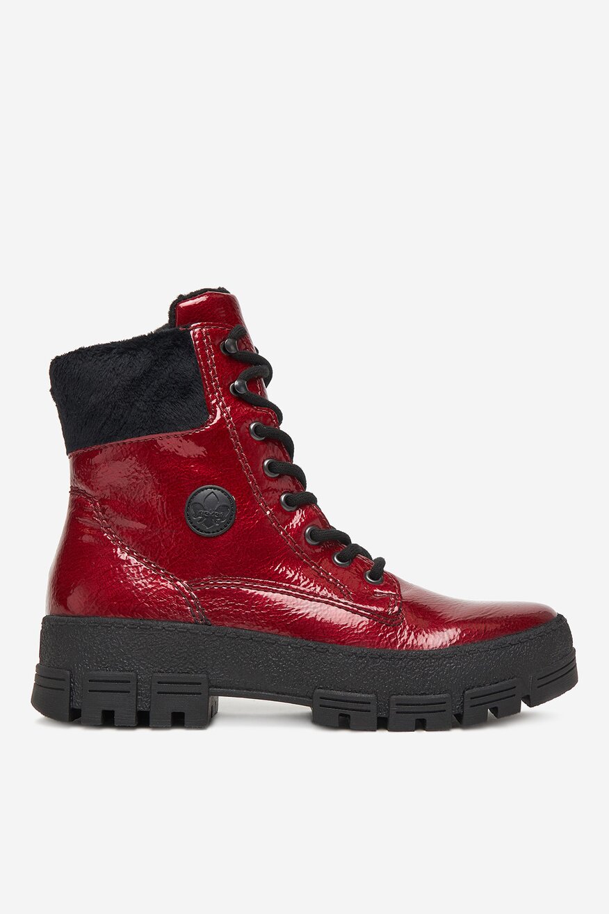 Bocanci Rieker ROŞU - 2230085549905